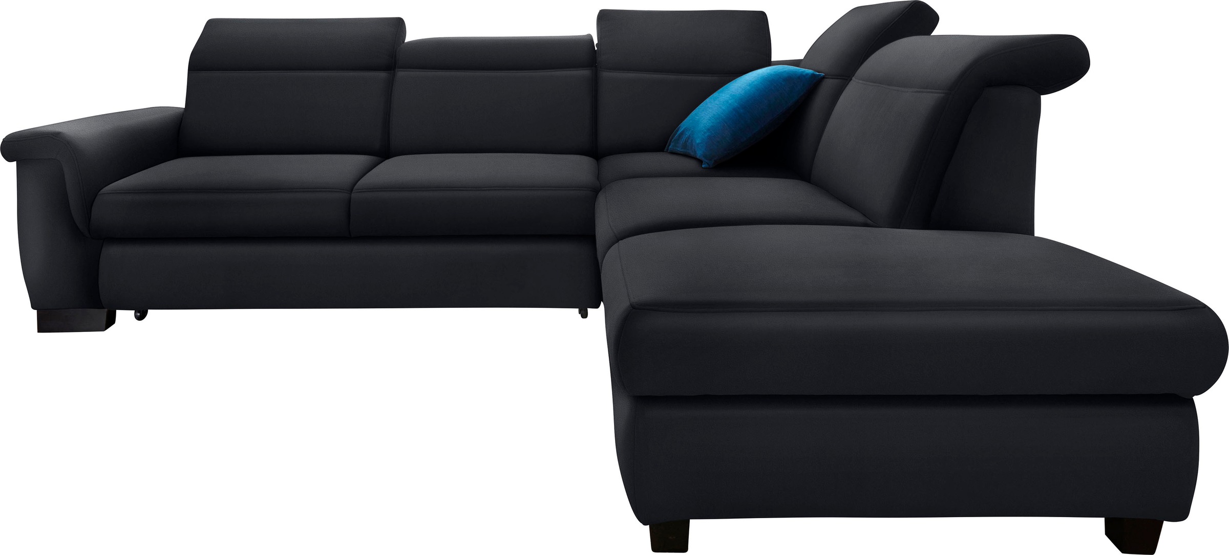 DOMO collection Ecksofa "Sully L-Form", wahlweise mit Bettfunktion und Kopf günstig online kaufen