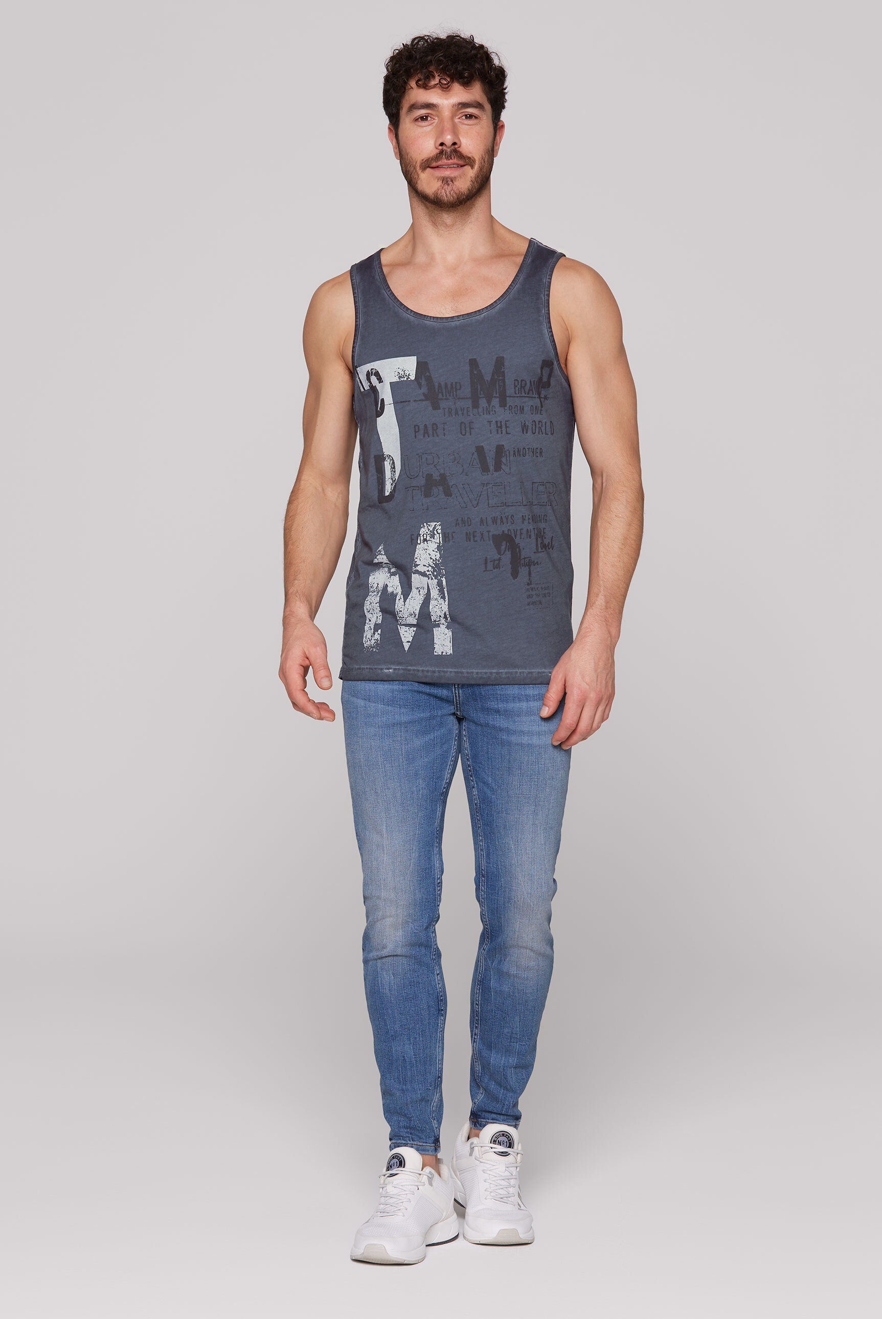 CAMP DAVID Tanktop, aus Baumwolle