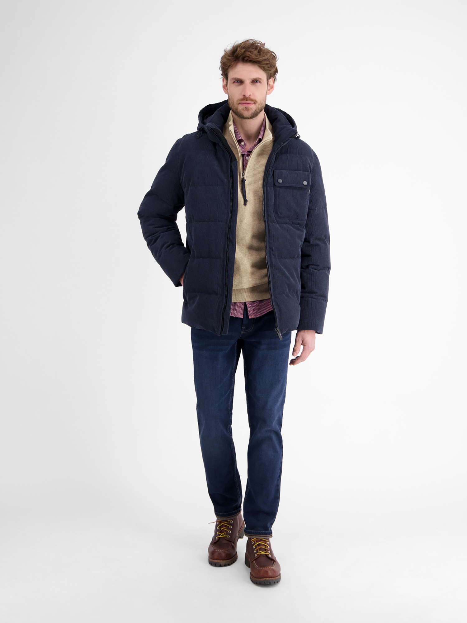 LERROS Strickpullover »LERROS Herren-Stricktroyer«