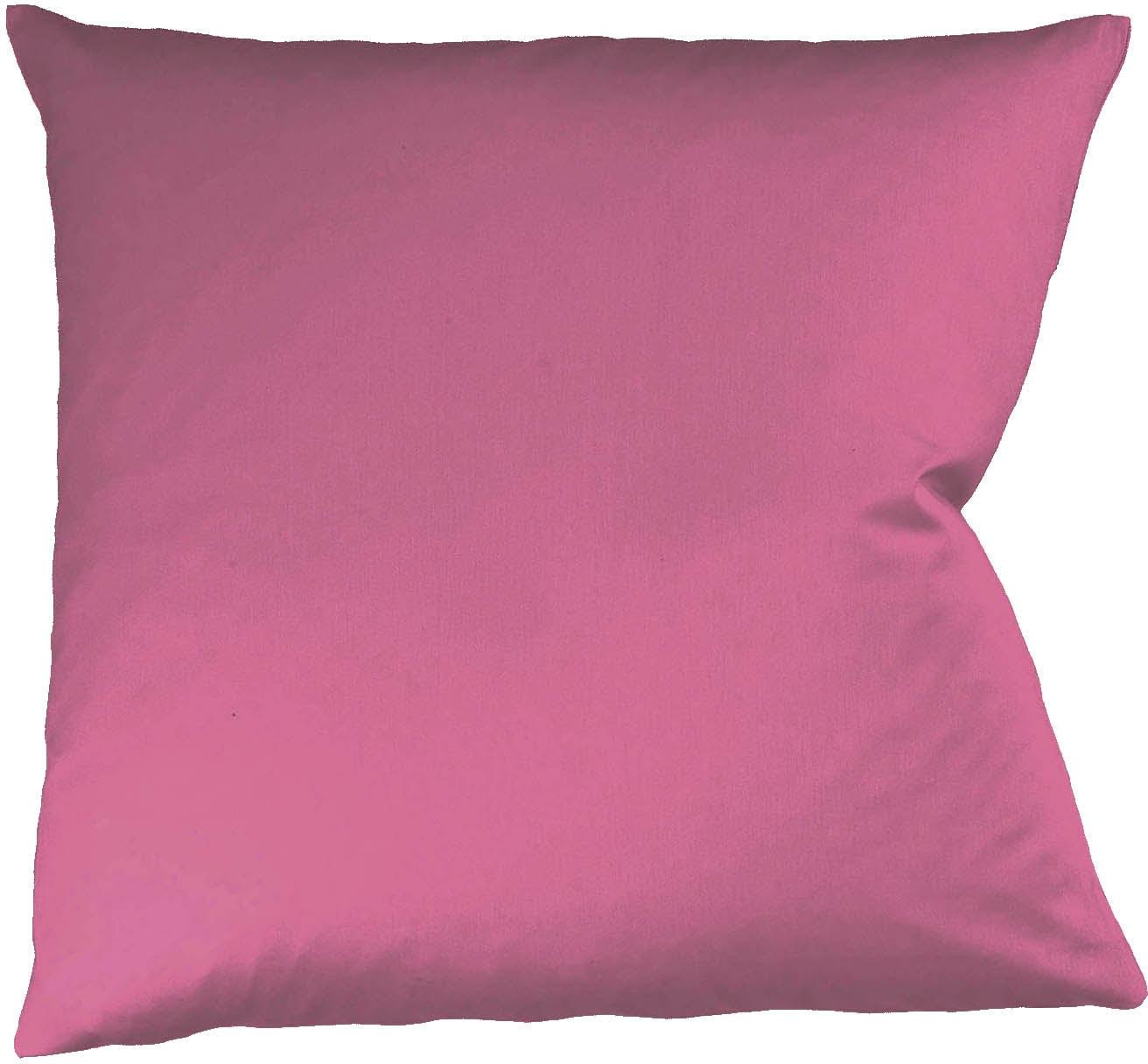 fleuresse Kissenbezug "Colours Mako Satin, 100% Baumwolle, mit Reißverschluss" Mako Satin, glänzend, glatt, Premium Qualität