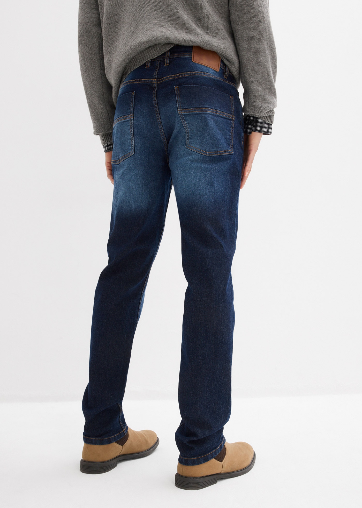bonprix Regular-fit-Jeans Packung, 2 Regular Fit, gerader Schnitt, im 2er-Pack