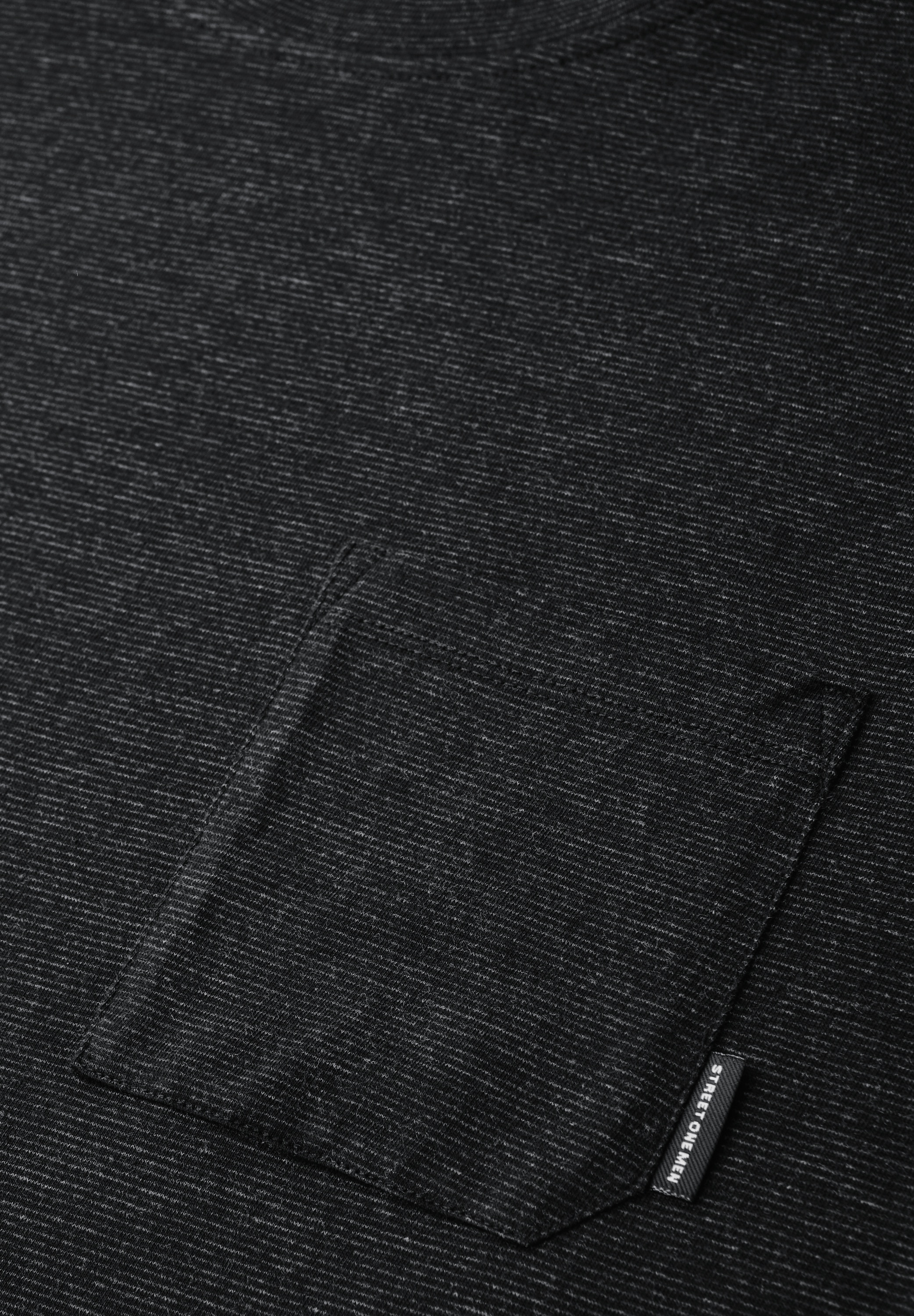 STREET ONE MEN T-Shirt mit Brusttasche