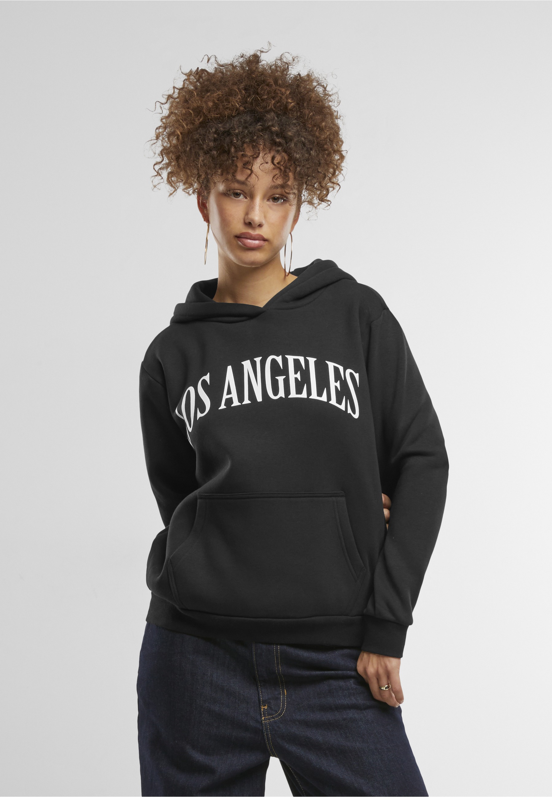 Thumbnail - Miss Tee Kapuzensweatshirt "Miss Tee Los Angeles Ladies Fluffy Hoody"