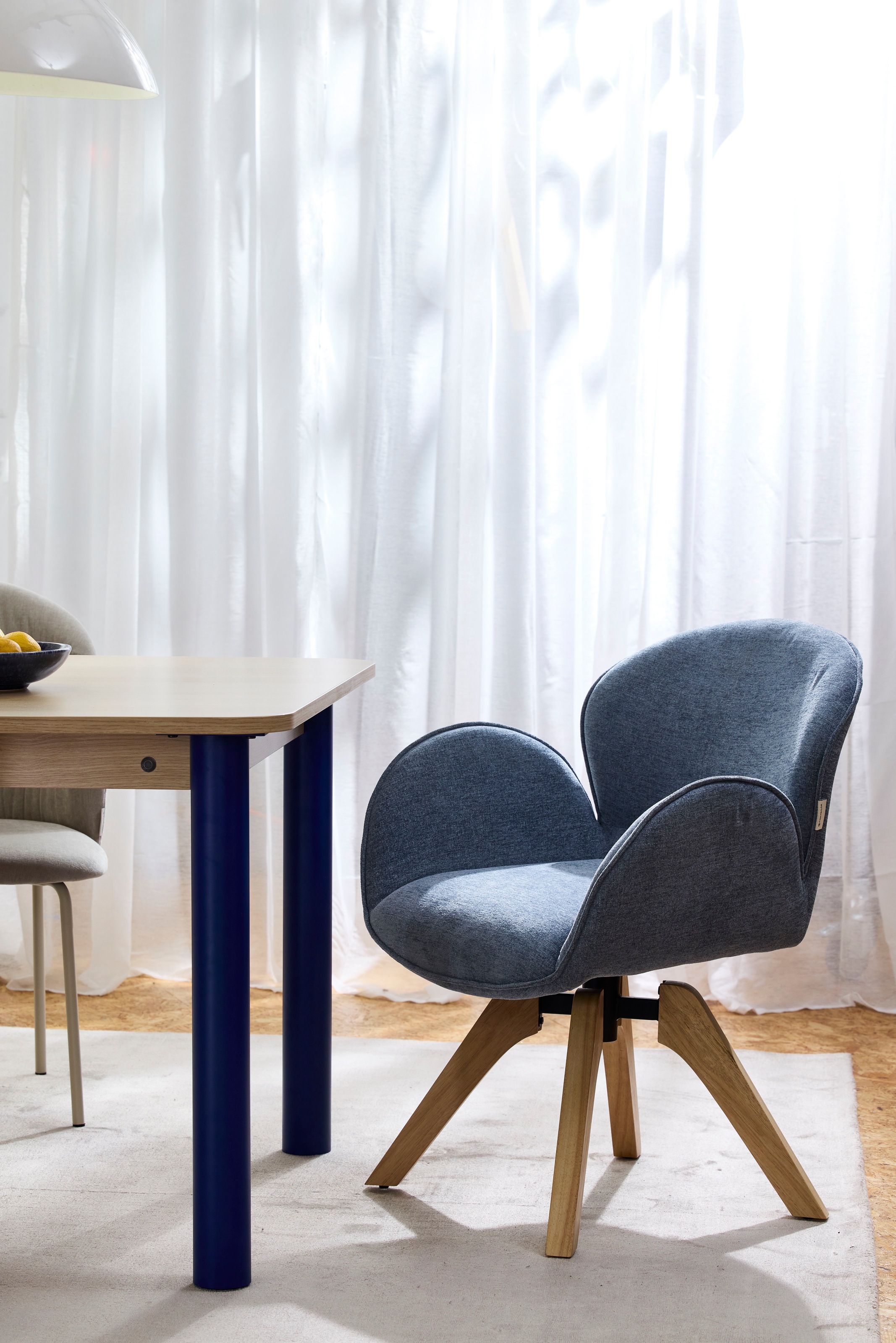 TOM TAILOR HOME Armlehnstuhl "WINGS ARMCHAIR" (Set) 2 Stk. Chenille mit Arm günstig online kaufen