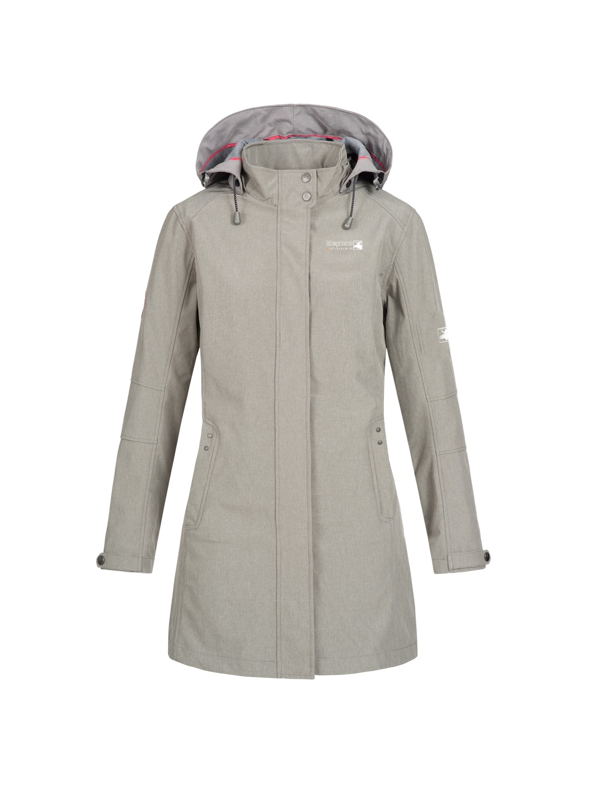 DEPROC Active Softshellmantel "GLACE SILVER LONG WOMEN" auch in Großen Größ günstig online kaufen