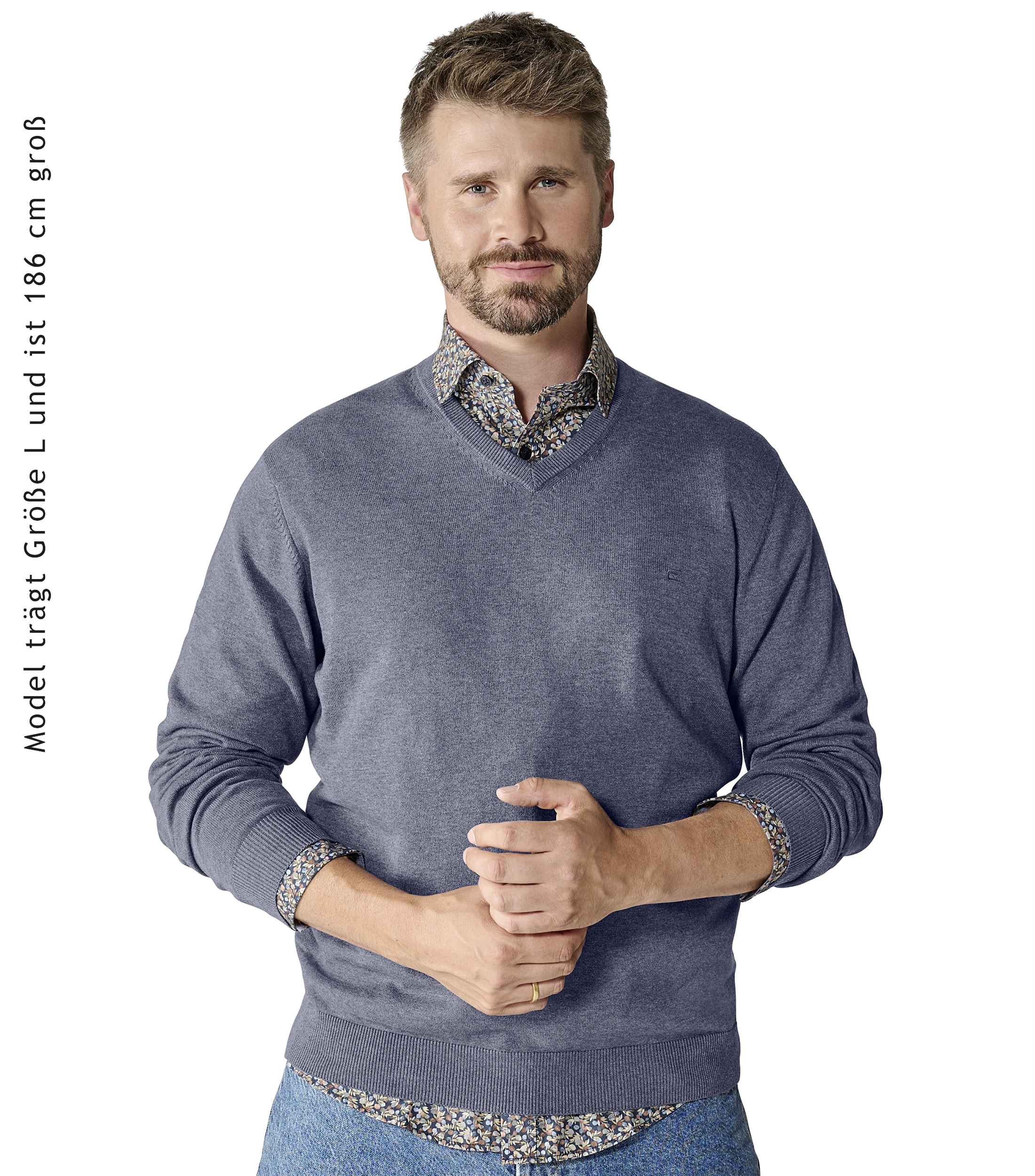 CASAMODA "CASAMODA Pullover uni" günstig online kaufen