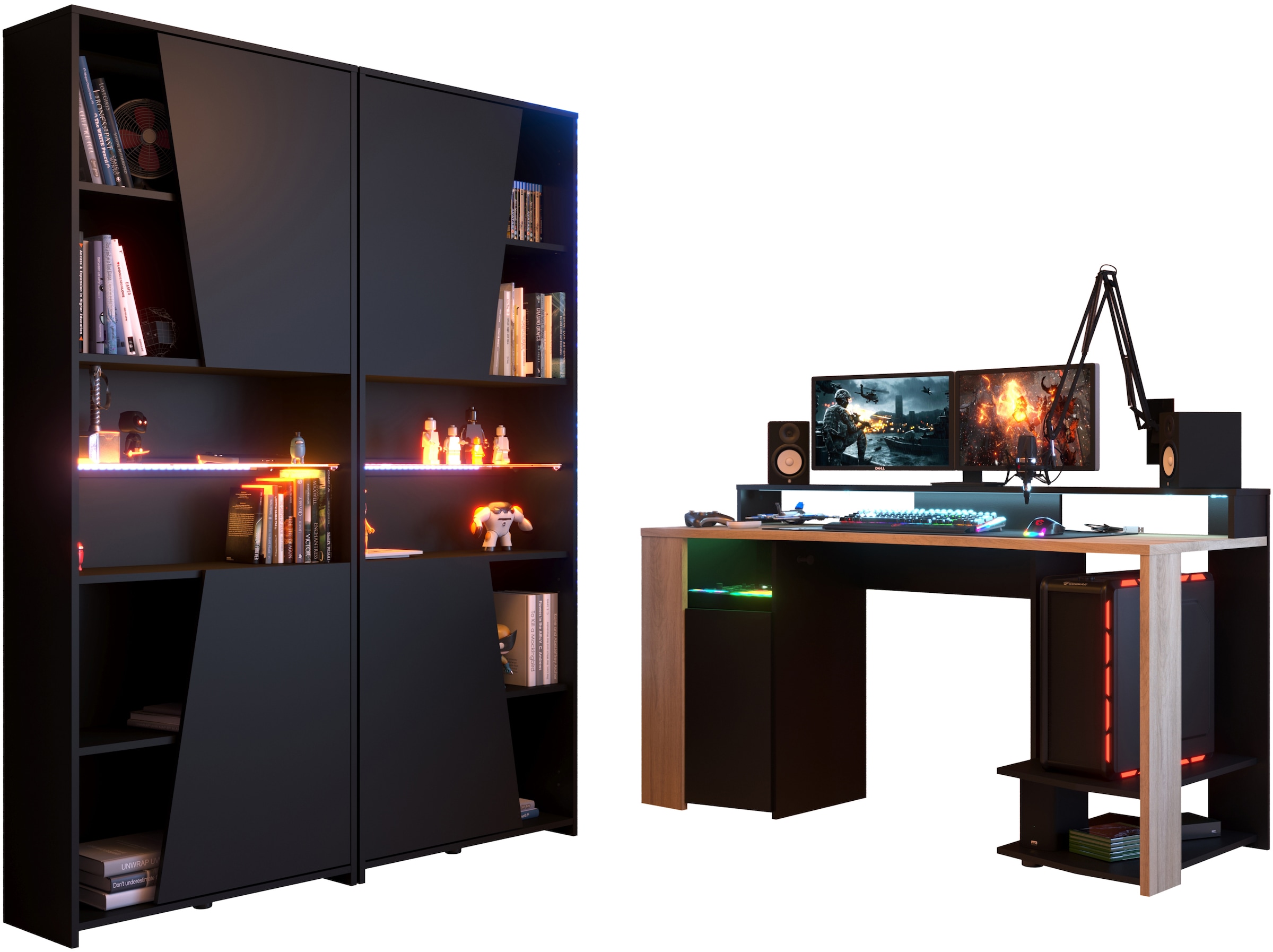 Parisot Mehrzweckschrank-Set "Parisot Meta 11" Komplett-Set, 3-teilig, 3 Stk. tlg.