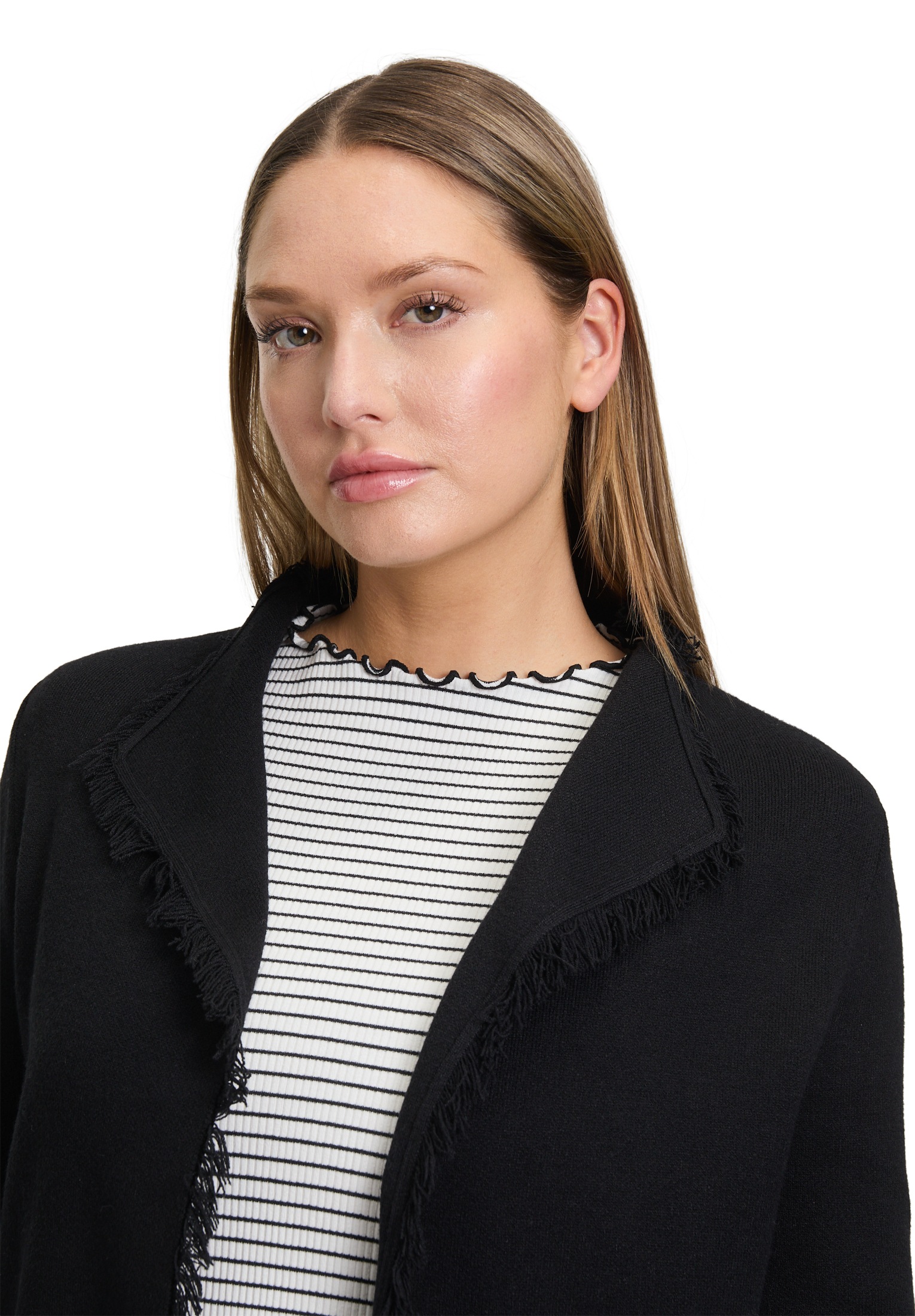 Cartoon Strickjacke »Cartoon Strick-Cardigan mit Fransen«