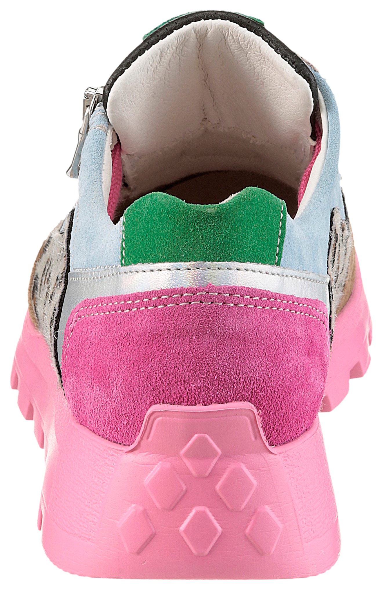 Waldläufer Keilsneaker »H-AJALA«, in Komfortweite H = sehr weit, Freizeitschuh, Halbschuh, Schnürschuh