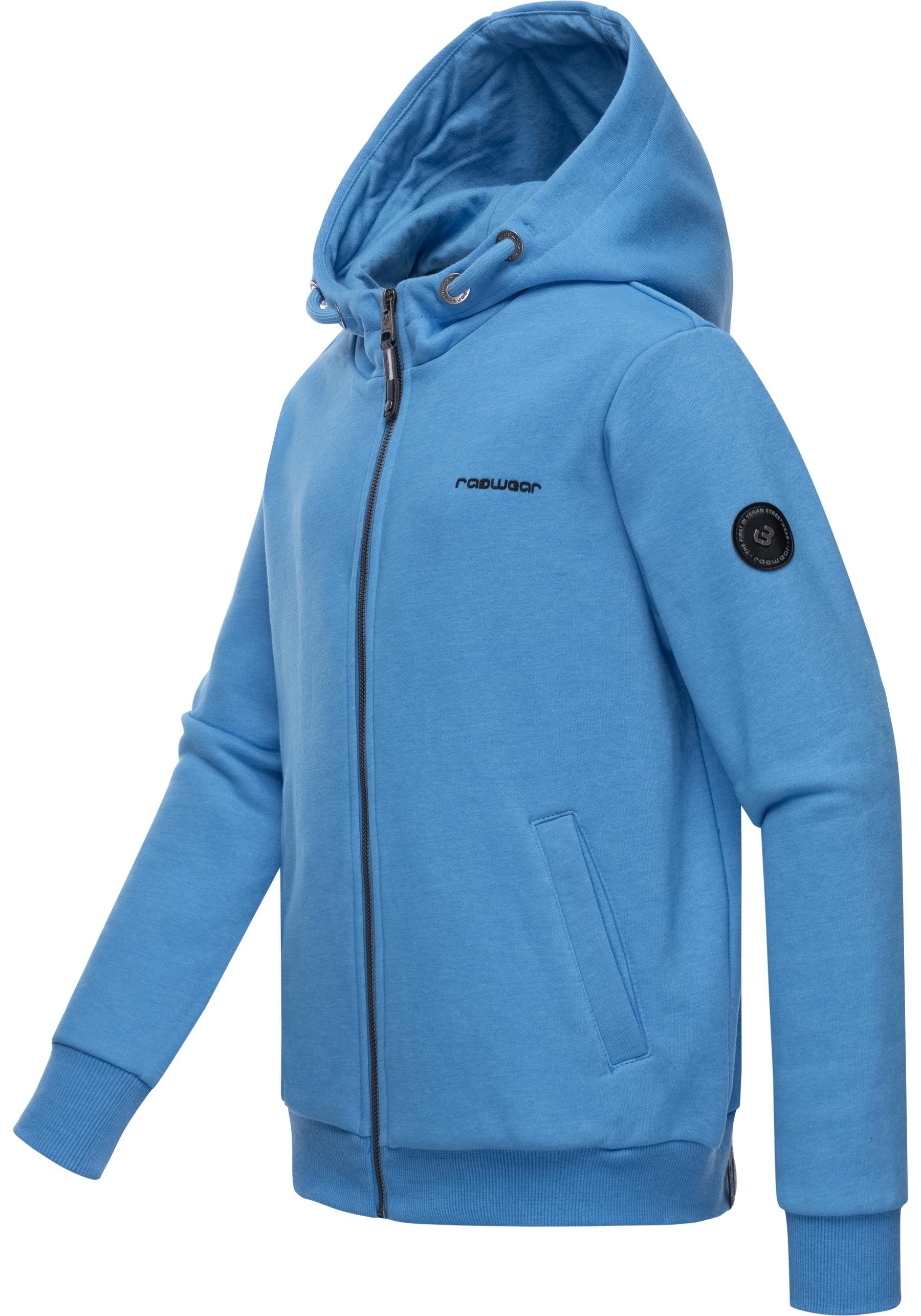 Rechnung Ragwear Kinder »Nathius BAUR mit | Zip«, Jungen auf modische Kapuze Kapuzensweatjacke Sweatjacke