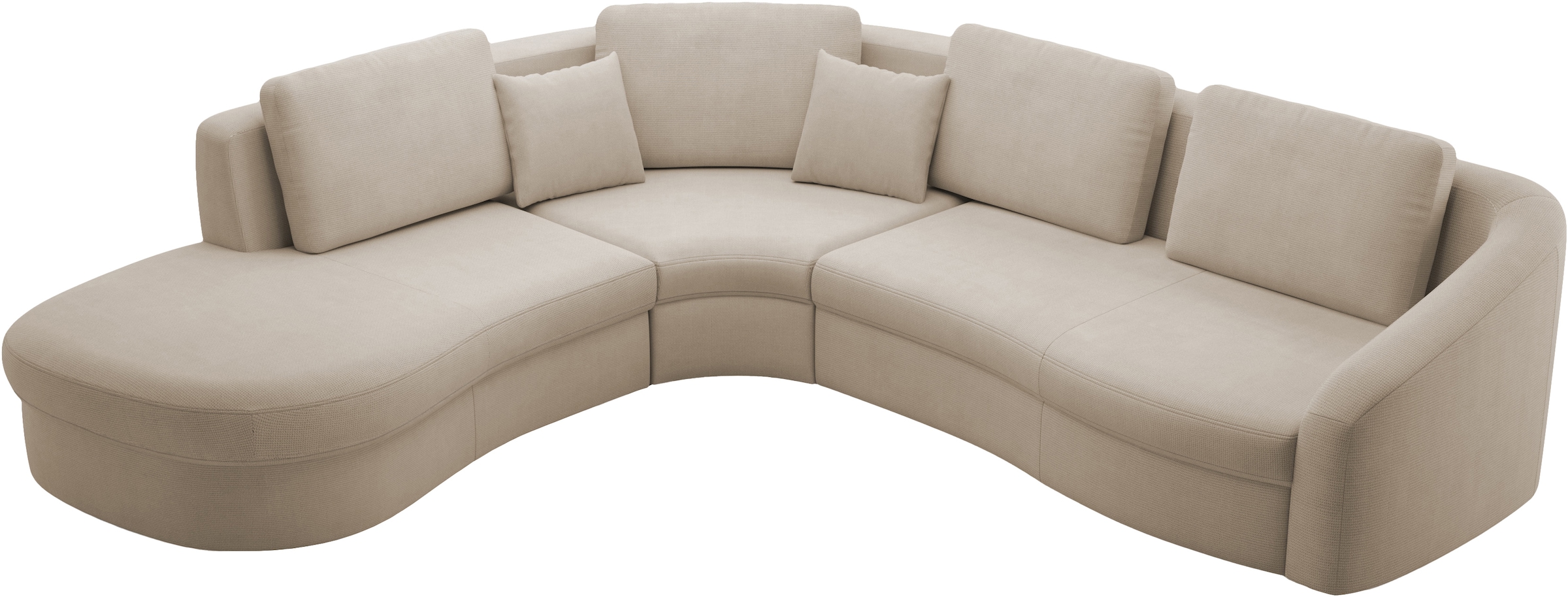 sit&more Ecksofa »Jazz L-Form«, In weiteren Größen erhältlich