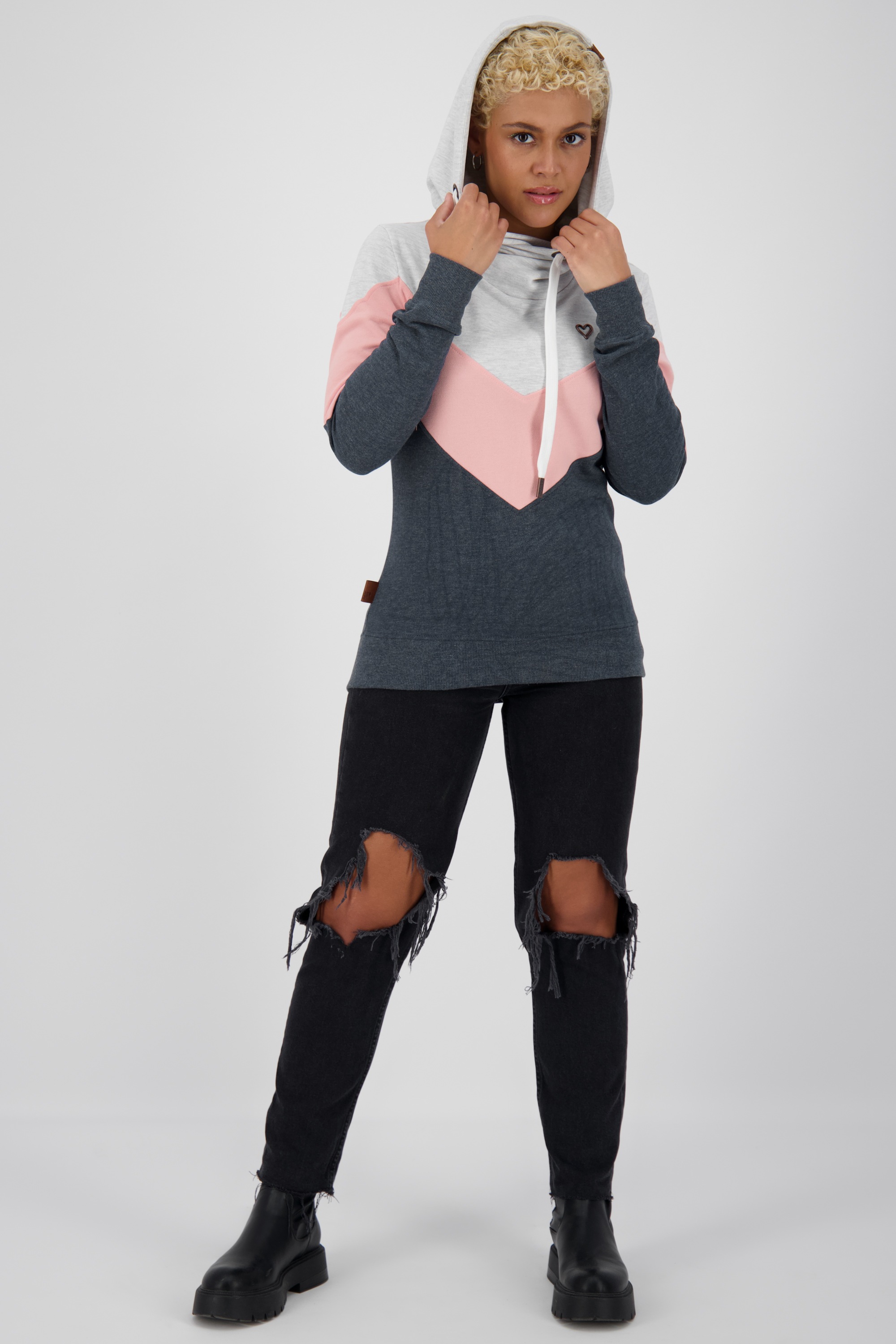Alife & Kickin Kapuzensweatshirt »Damen StellaAK«