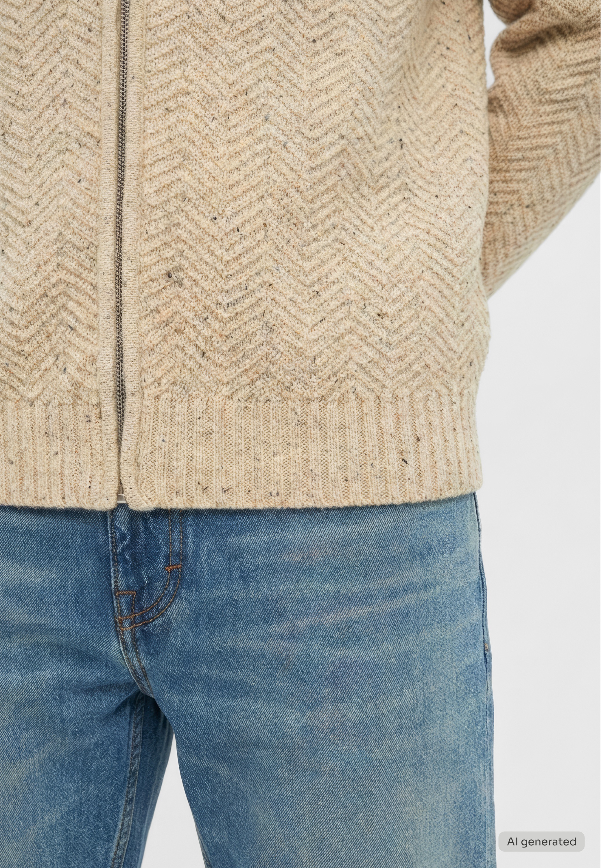 MUSTANG Cardigan »Herren Style Escondido«