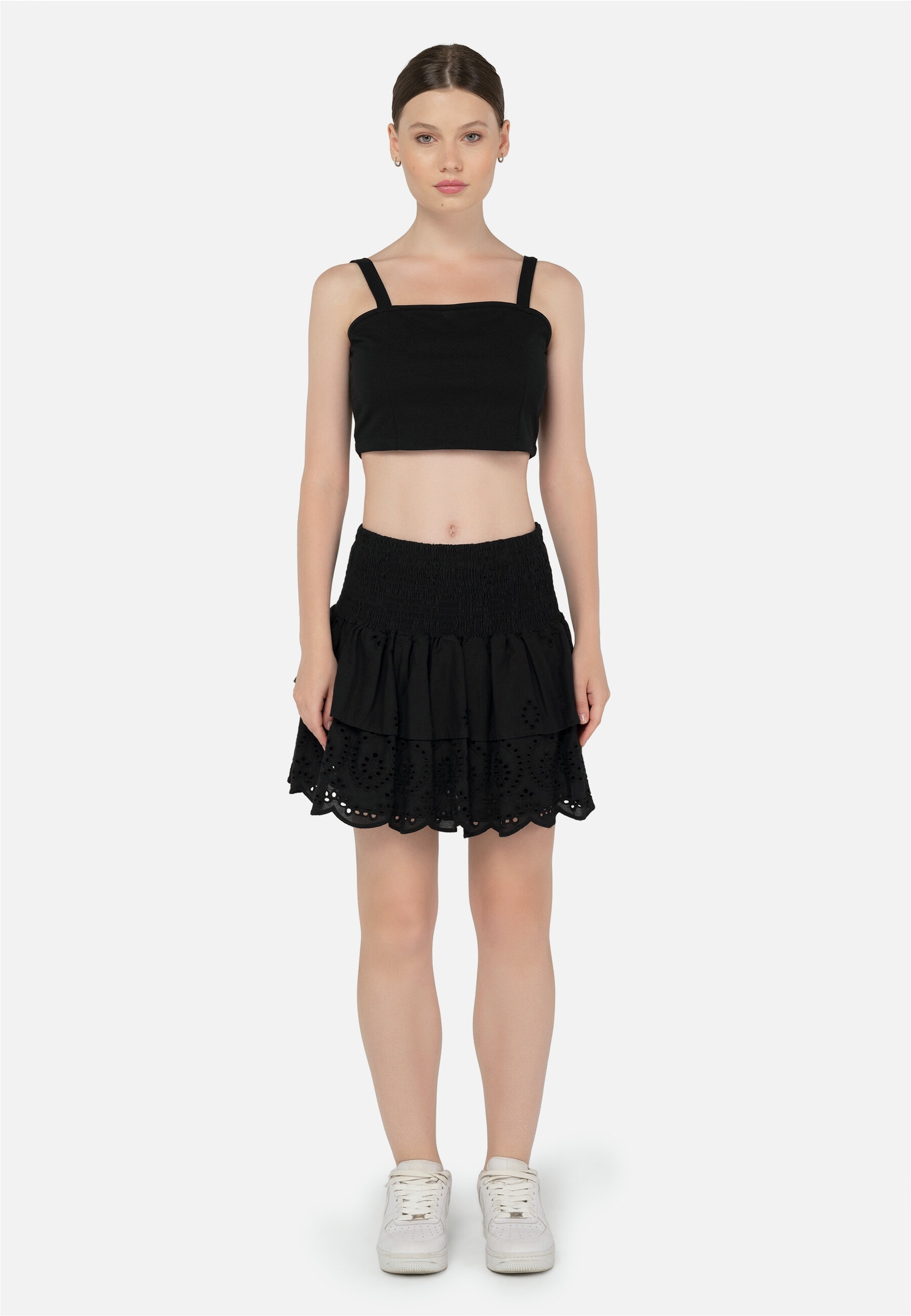 freshlions Sommerrock "Samantha" 1 Stk. im Stufen-Design günstig online kaufen