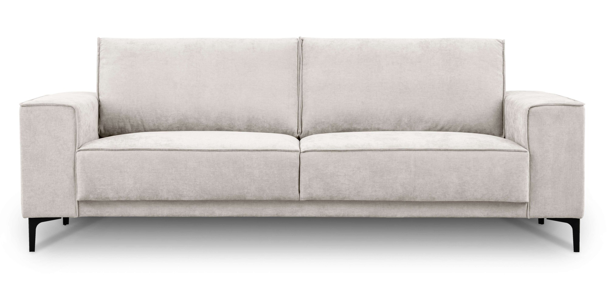 Places of Style 3-Sitzer "3er Sofa Oland, Struktur, Flachgewebe, Luxus-Micr günstig online kaufen