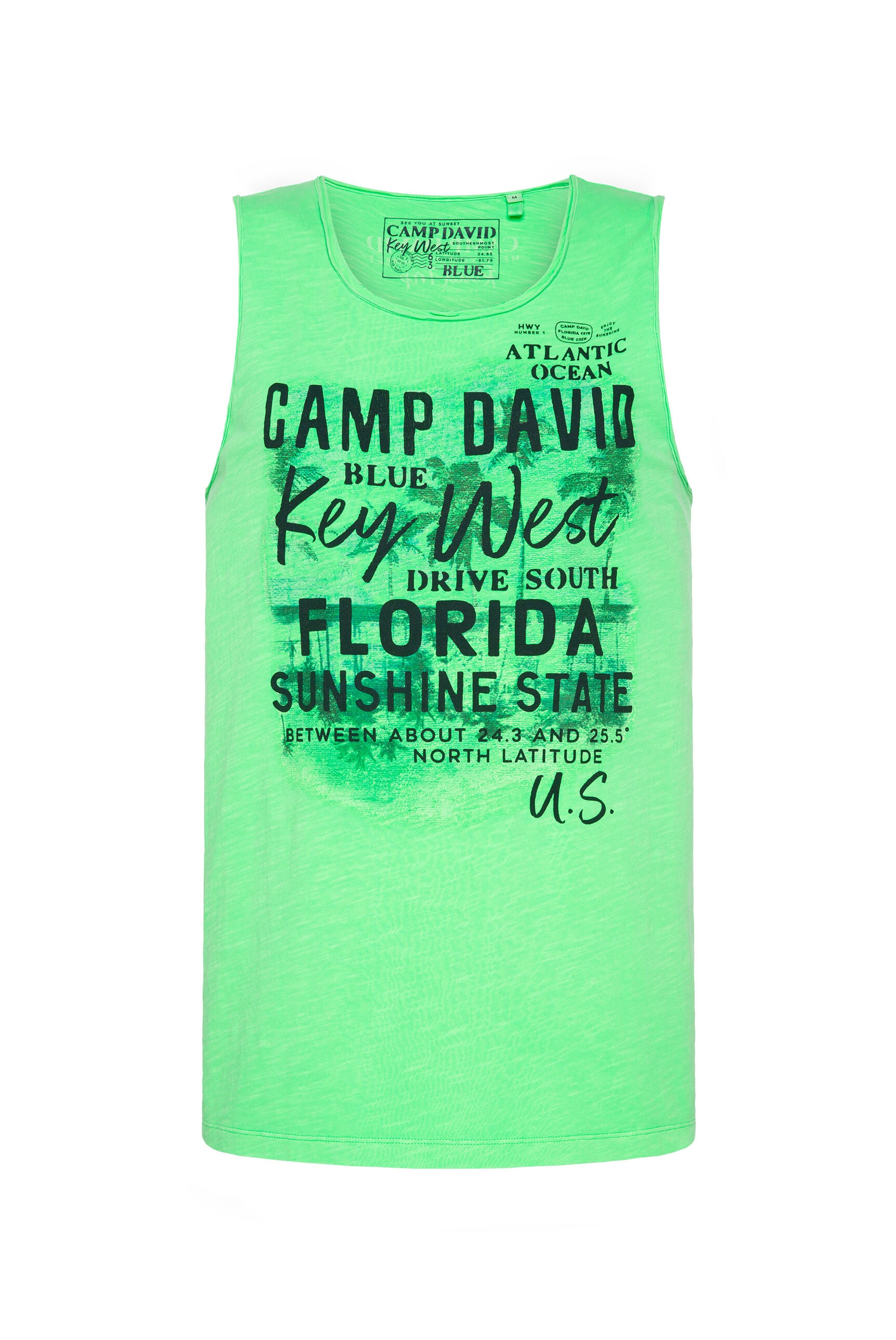 CAMP DAVID Tanktop, aus Baumwolle