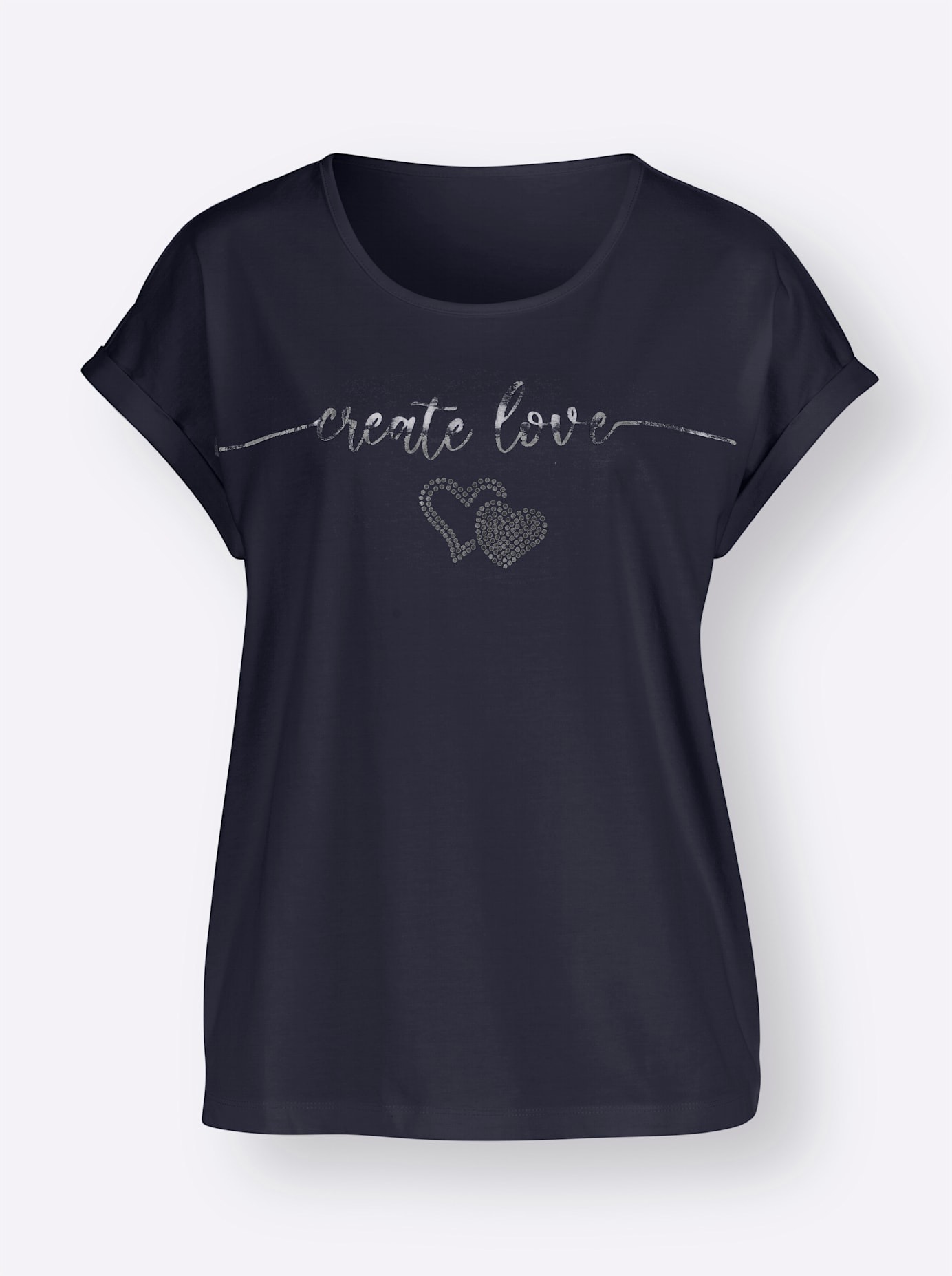Classic Basics Women's Crew Neck T-Shirt Navy 44 2