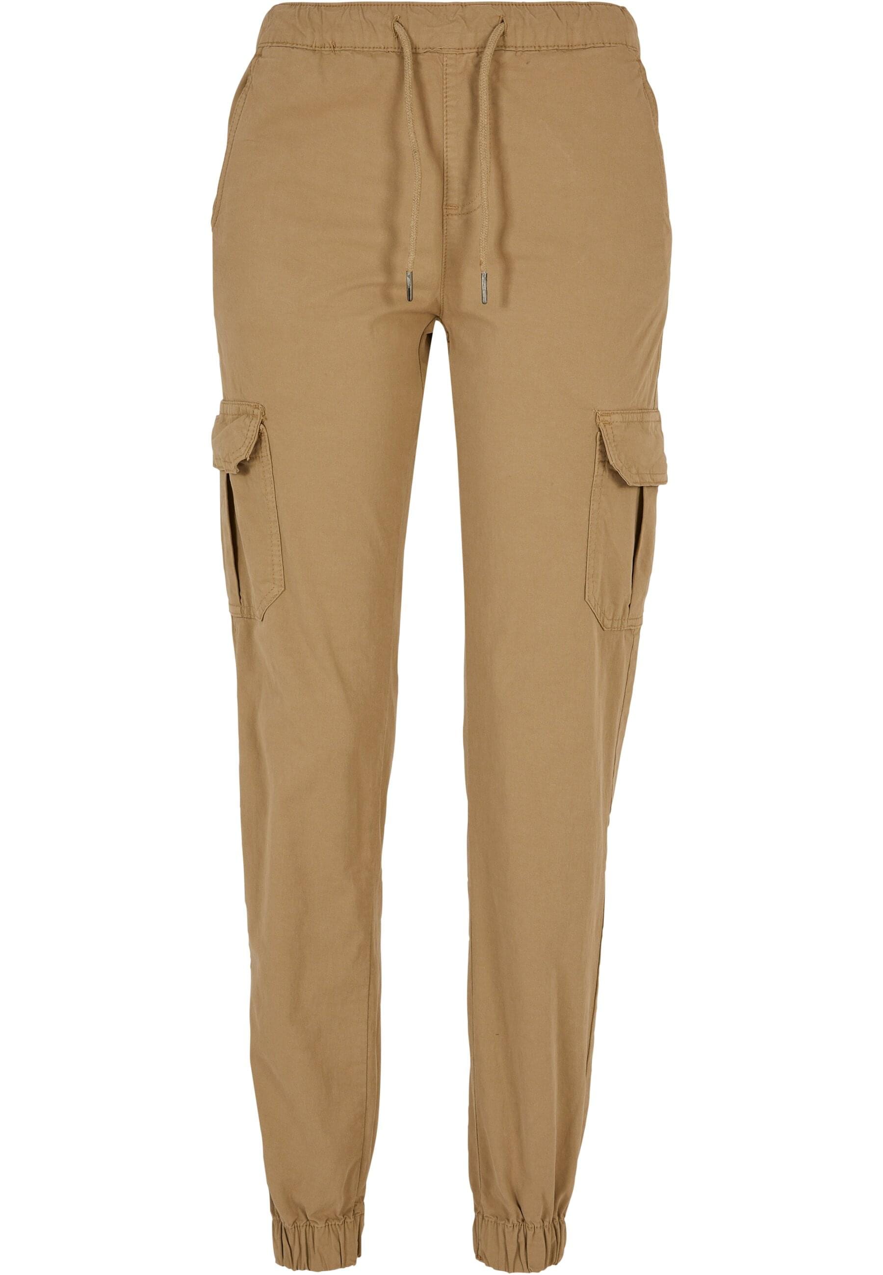 URBAN CLASSICS Cargohose "Urban Classics Damen Ladies High Waist Cargo Jogging Pants", (1 tlg.)