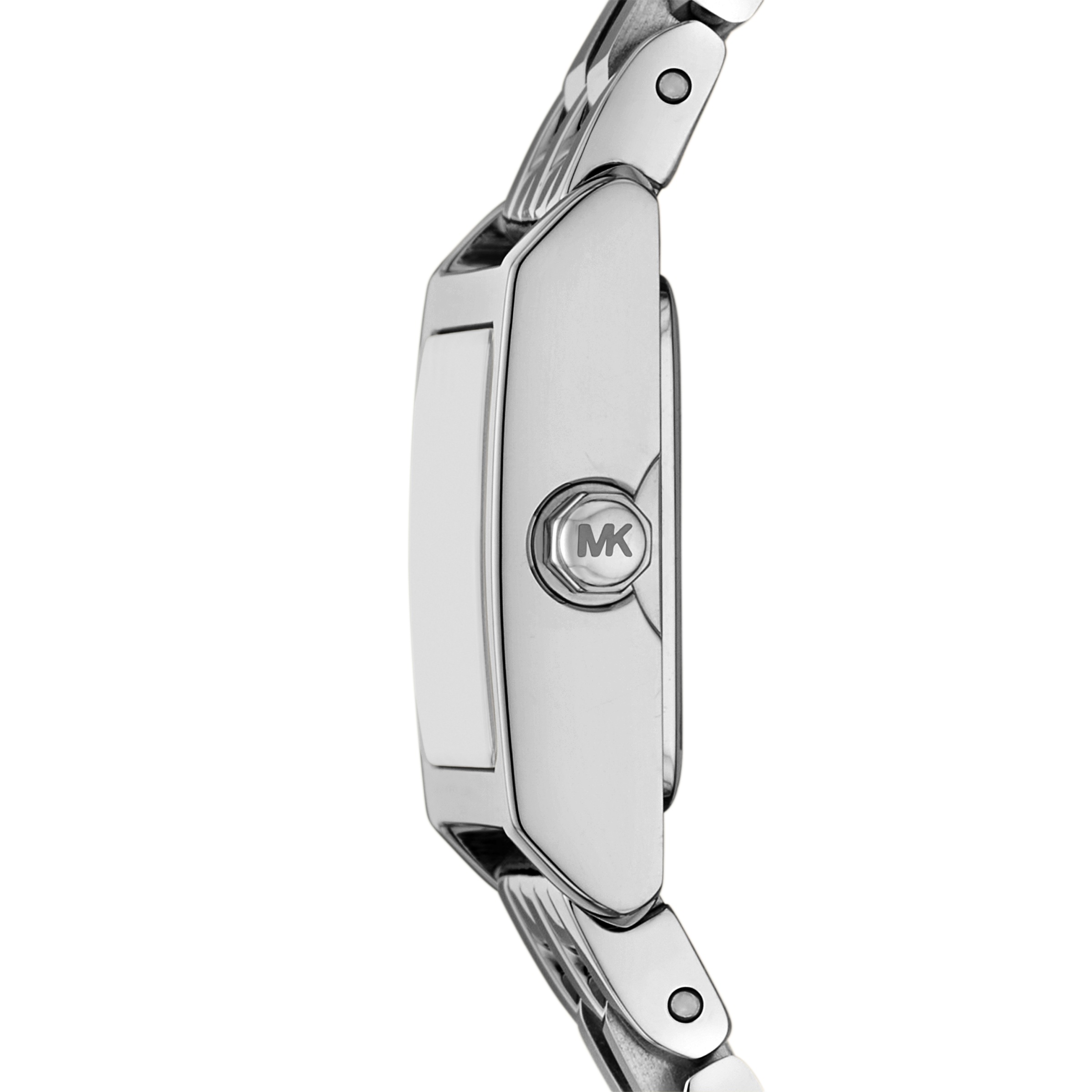 MICHAEL KORS Quarzuhr »GEORGIE«, Armbanduhr, Damenuhr, Edelstahlarmband, analog