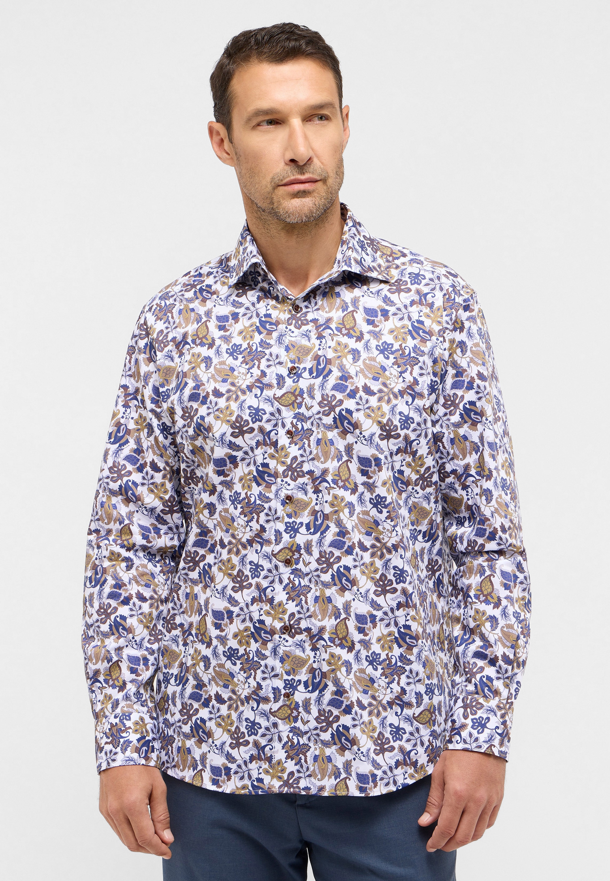 Eterna Langarmhemd "COMFORT FIT", NON IRON (bügelfrei) günstig online kaufen