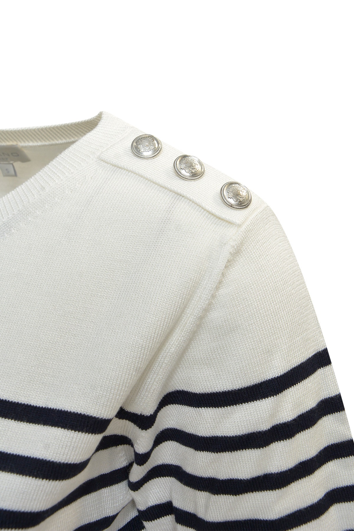 Milano Italy Rundhalspullover aus Feinstrick