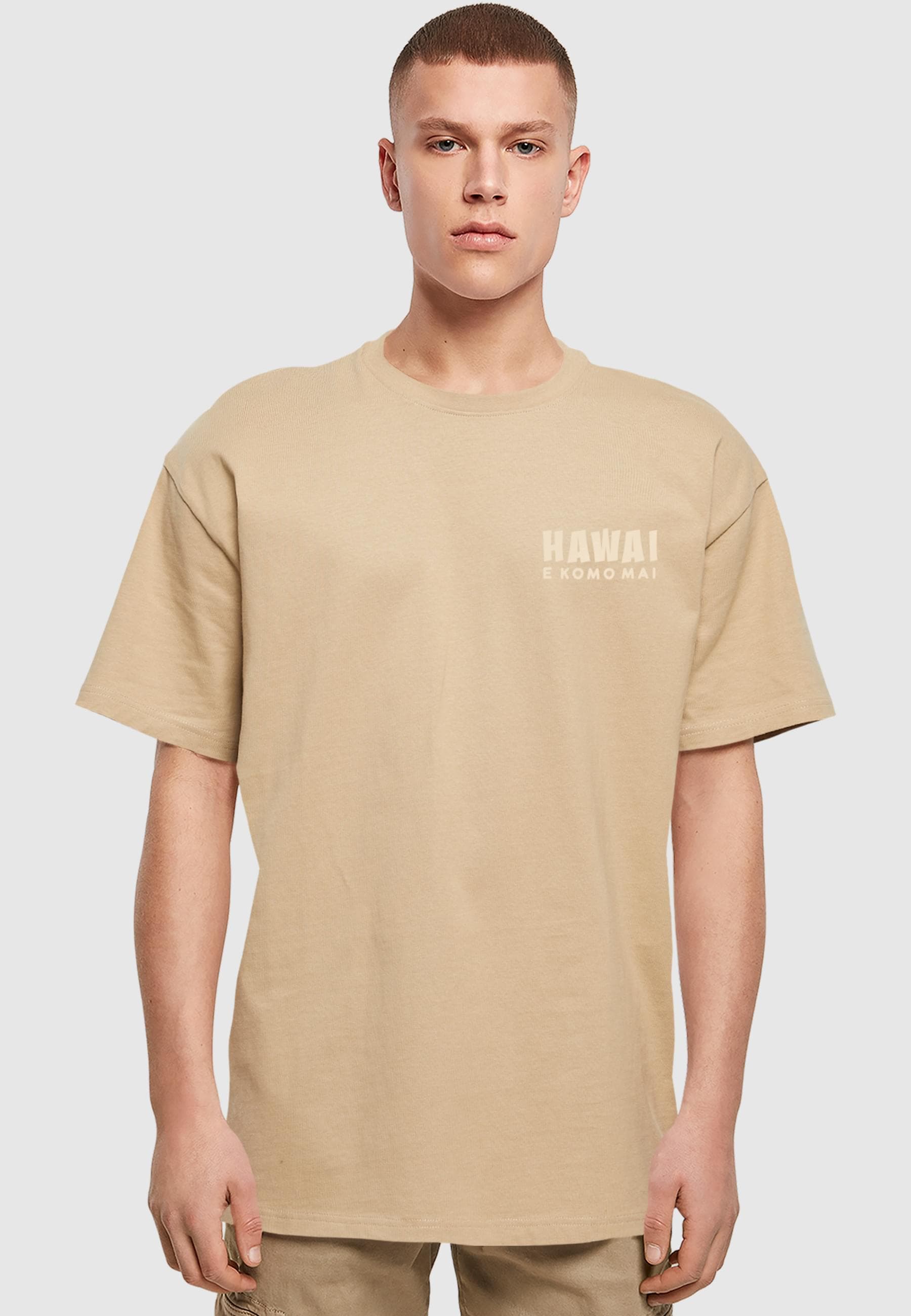 Merchcode T-Shirt »Merchcode Hawai Oversized T-shirt«, (1 tlg.)