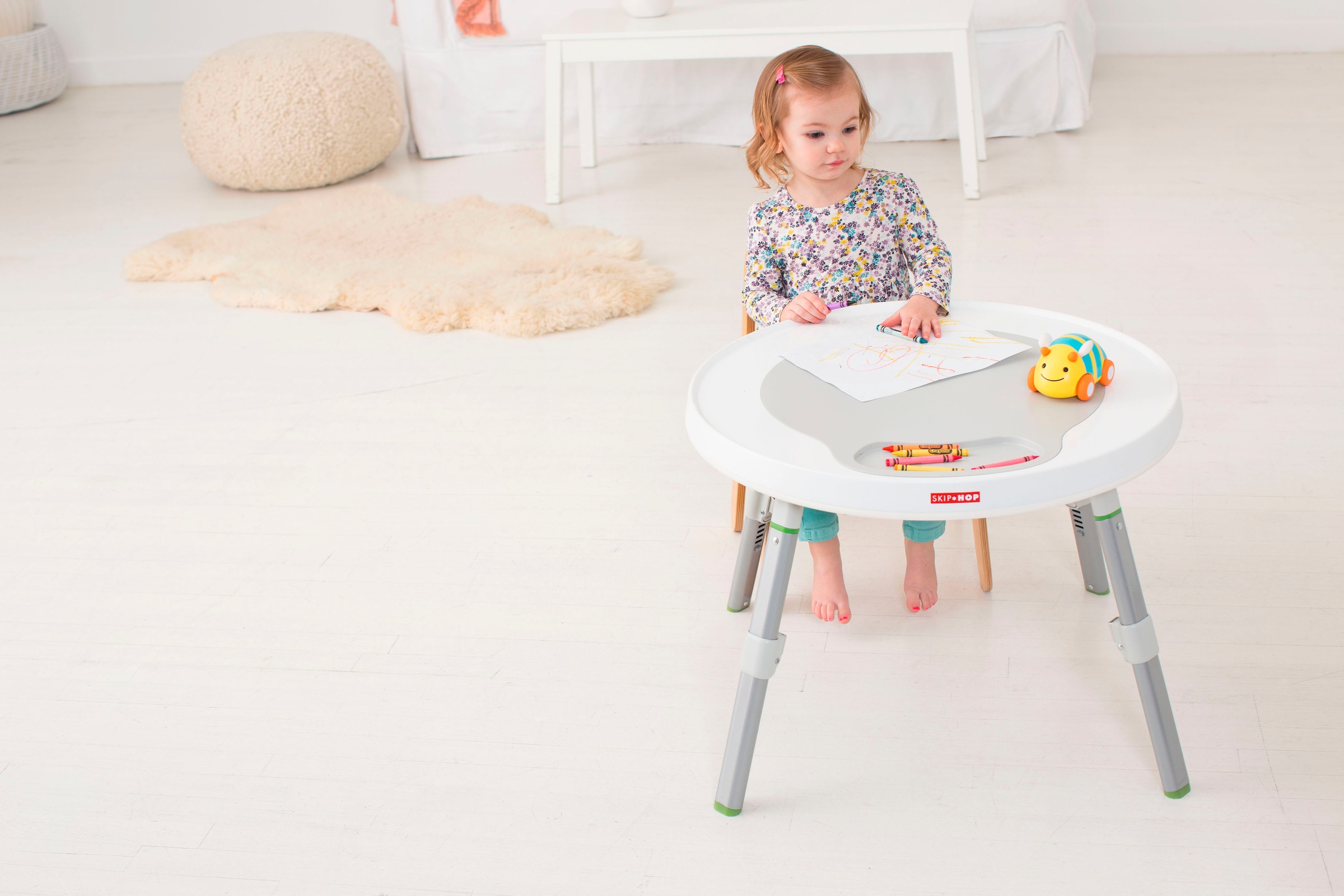 Skip Hop Spieltisch »Explore & More 3-in-1 Spielcenter«, inklusive Stuhl