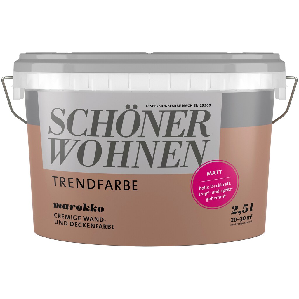 SCHÖNER WOHNEN FARBE Wand- und Deckenfarbe »TRENDFARBE«