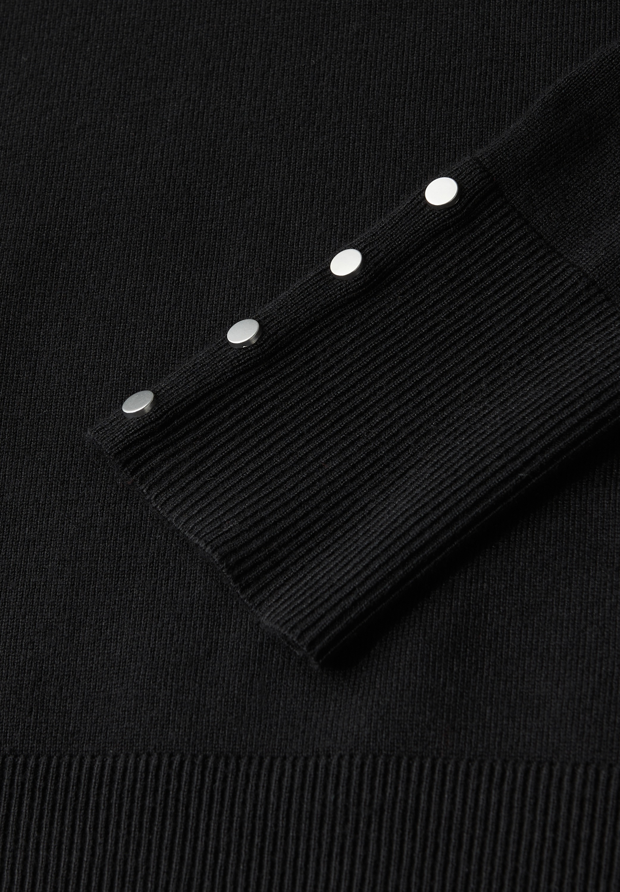 STREET ONE Strickpullover, aus softem Materialmix