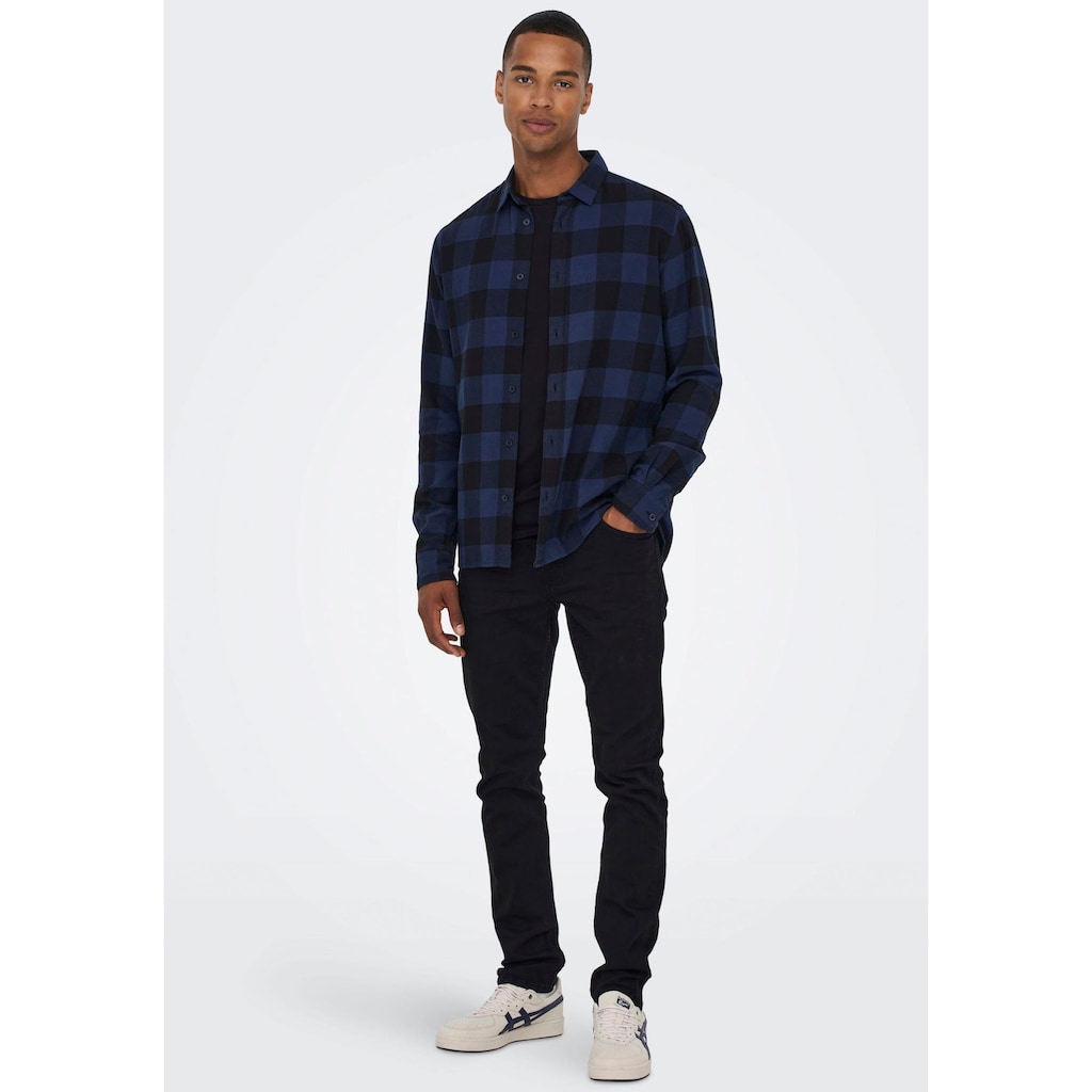 ONLY & SONS Karohemd »GUDMUND LS CHECKED SHIRT«