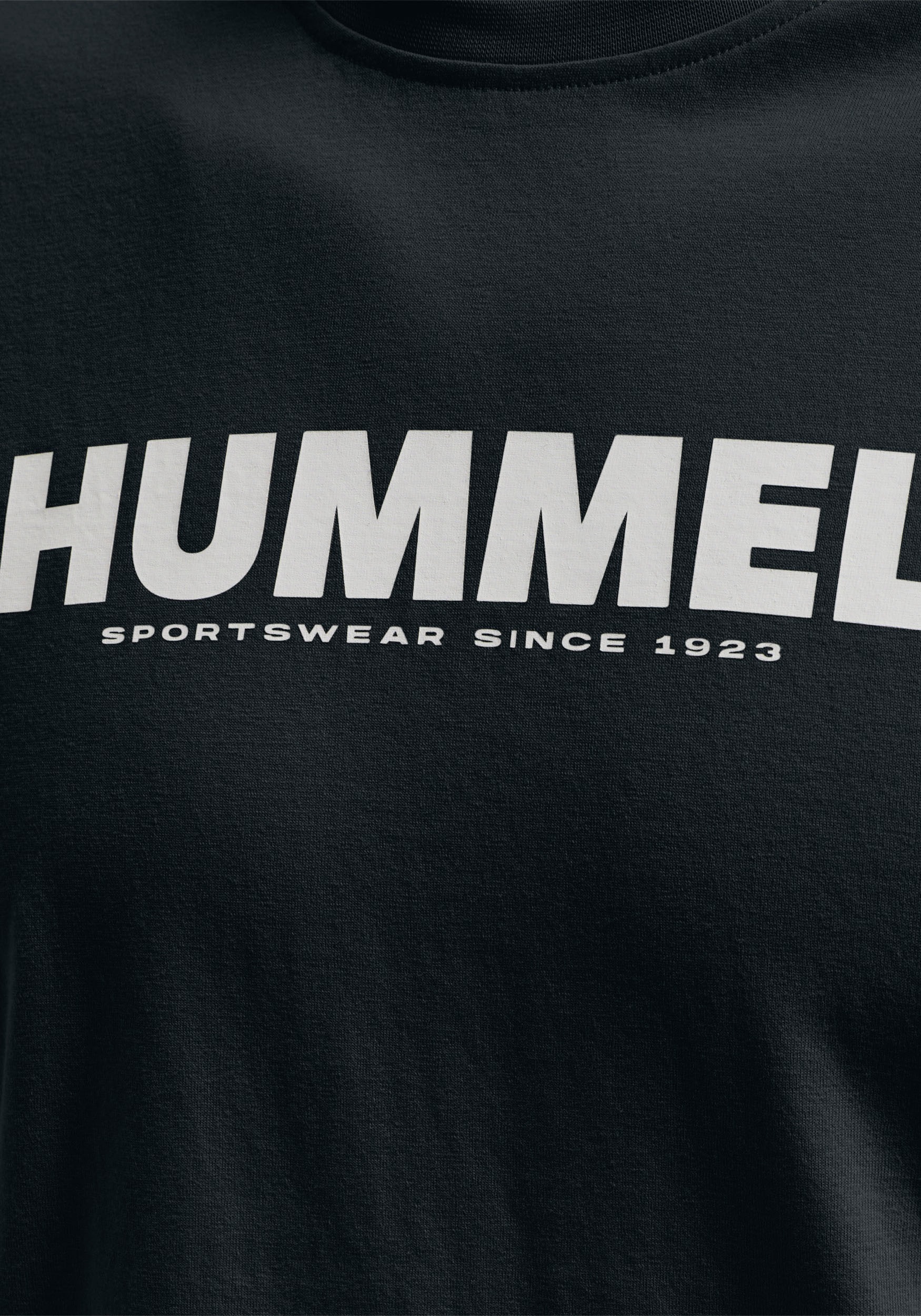 hummel T-Shirt, mit Logo Print