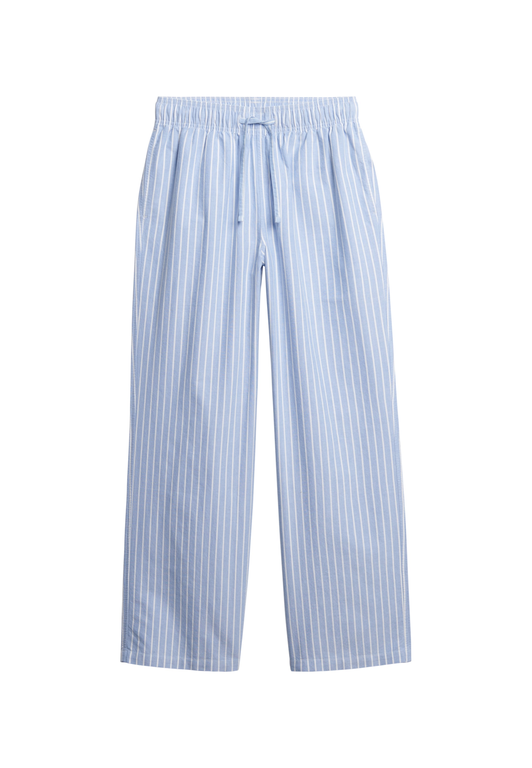 Superdry Cargohose »COTTON STRIPE ELASTIC TROUSER«  aus Baumwolle und Jersey, Relaxed Fit, gestreifte Optik
