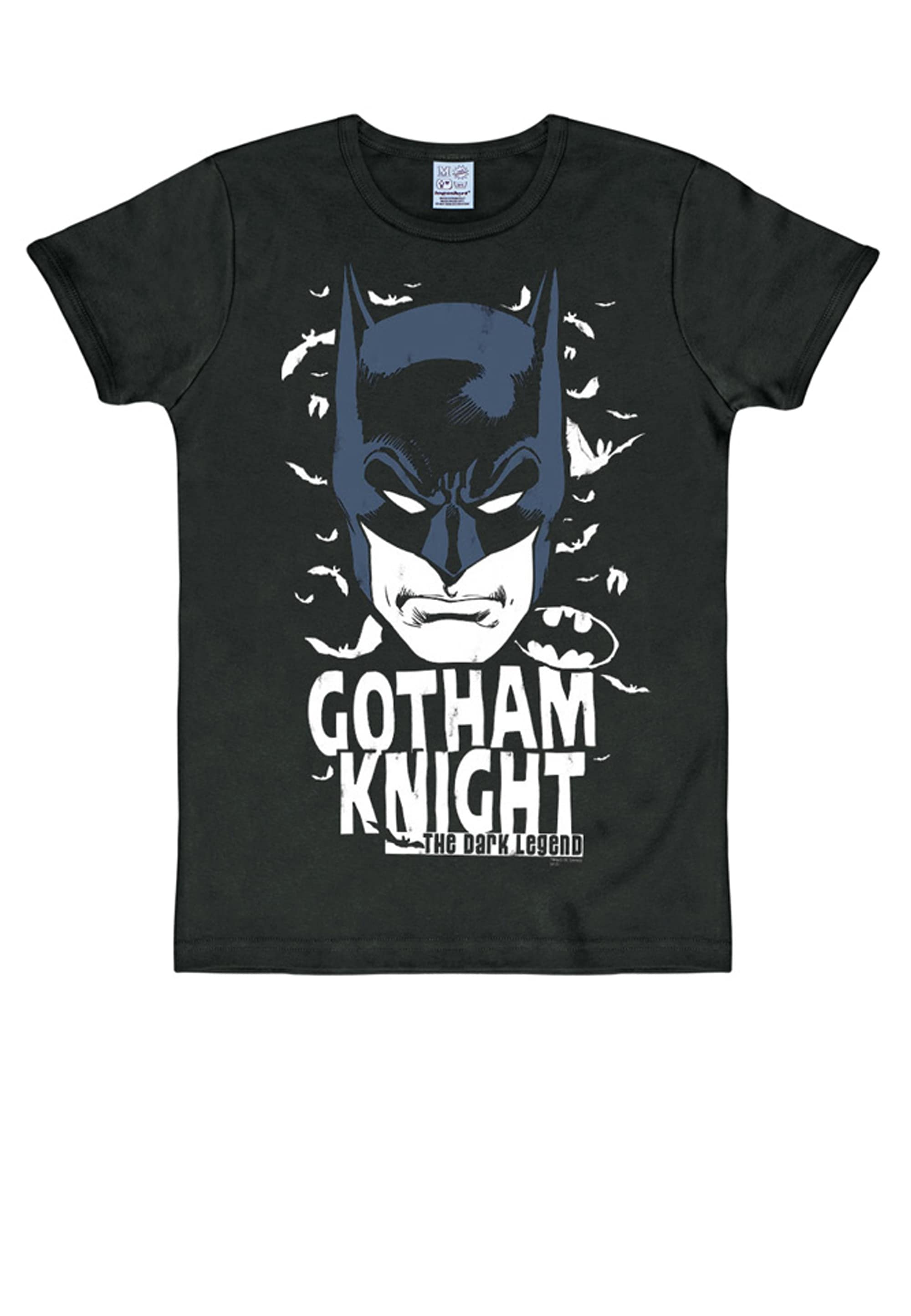 LOGOSHIRT T-Shirt BAUR ▷ Batman Gotham Frontprint - | Knight«, für coolem »DC - Batman- mit