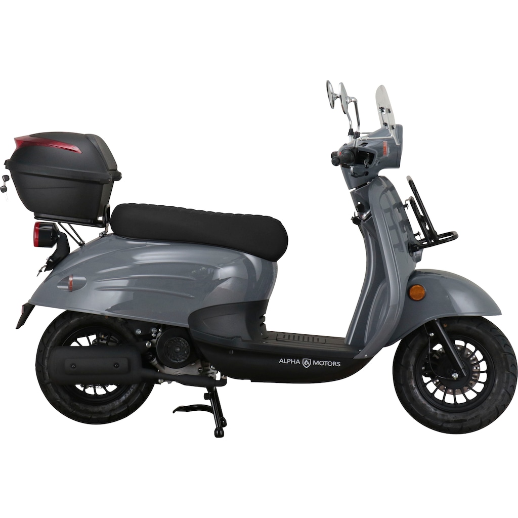 Alpha Motors Mofaroller »Adria«, 50 cm³, 25 km/h, Euro 5, 2,72 PS, inkl. Windschild und Topcase