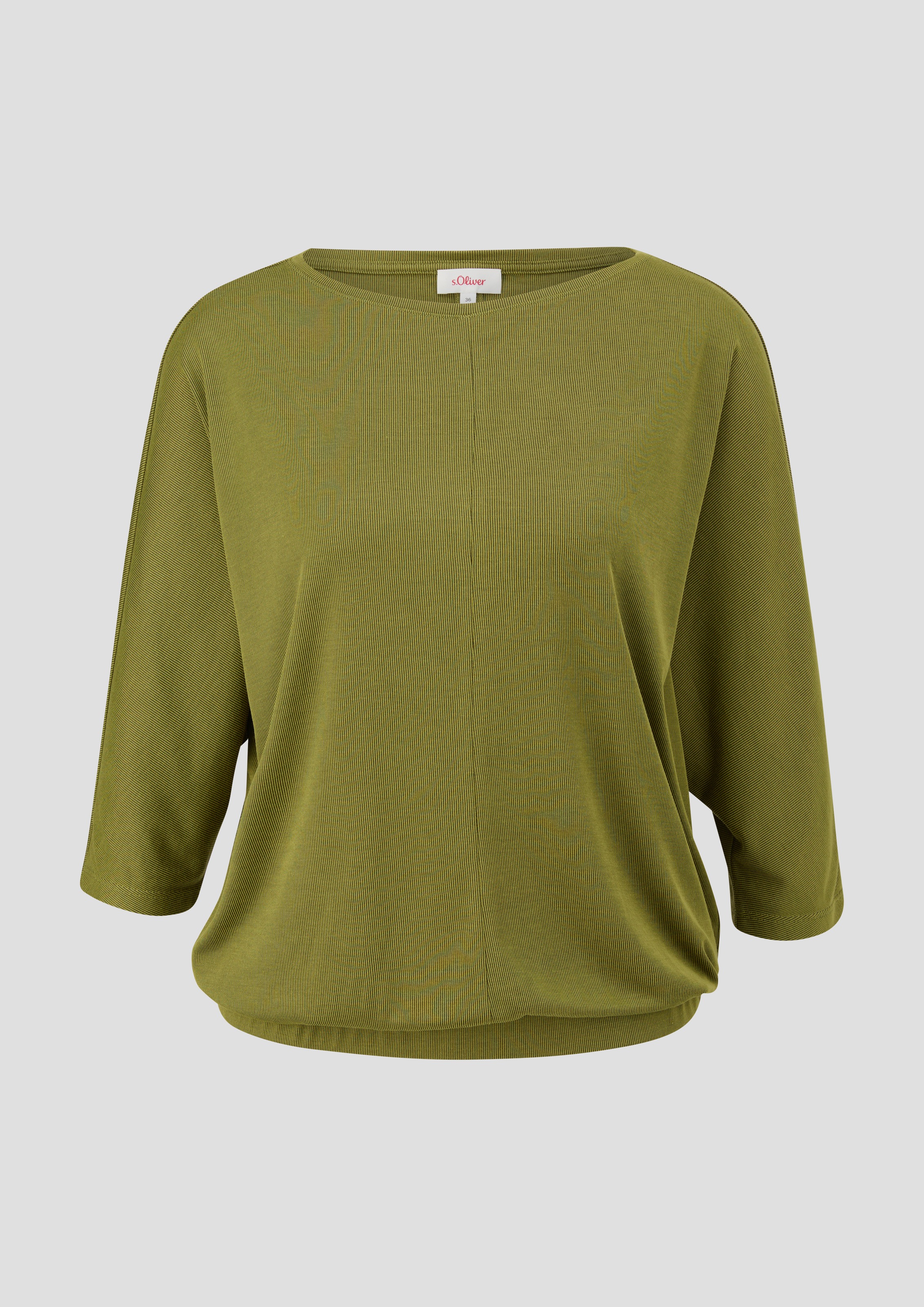 s.Oliver 3/4-Arm-Shirt mit Rundhals