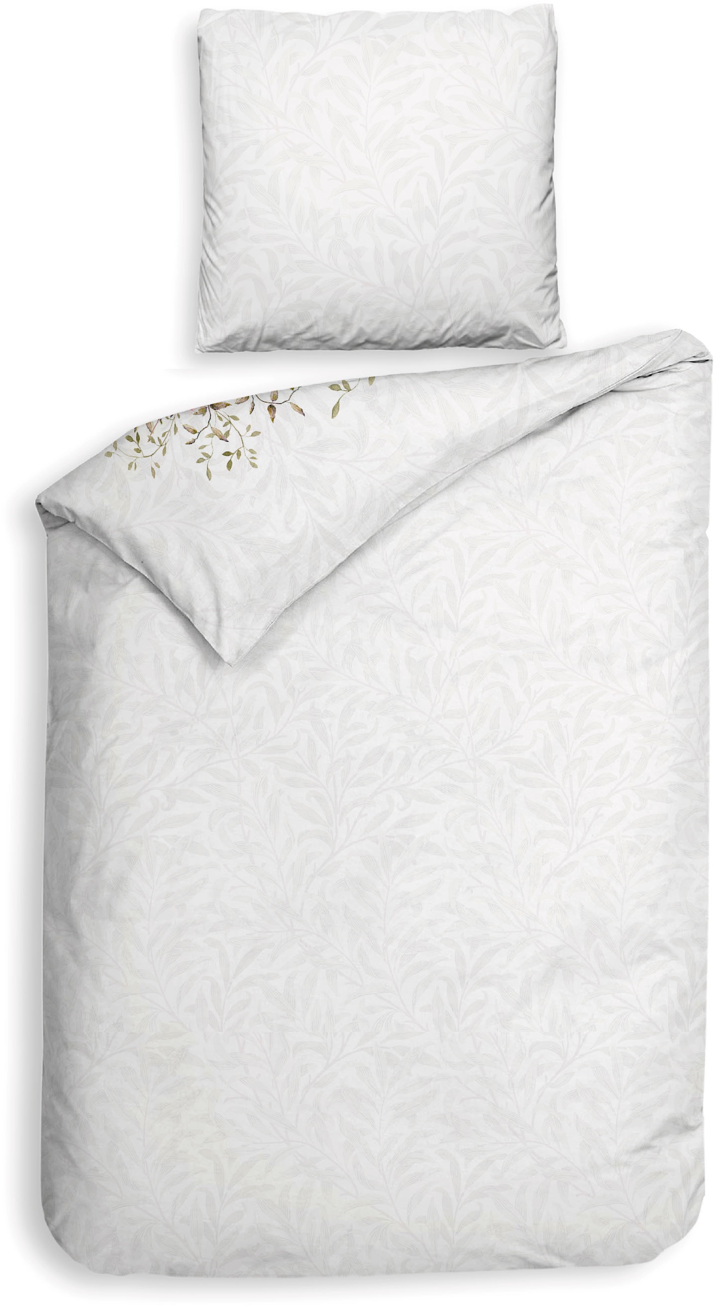 Heckett & Lane Bettwäsche »Heckettlane Bettwäsche Jolie« 2 Bettwäsche aus 100% Baumwolle, hochwertige Mako-Satin, ab 135x200 cm.