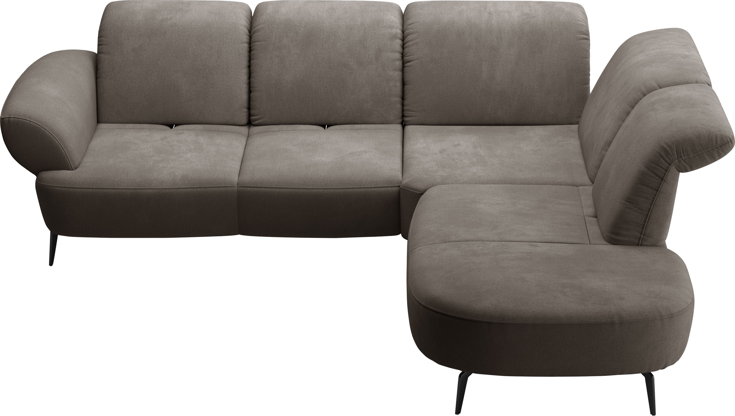 sit&more Ecksofa "Dance, L-Form, inkl. Sitztiefenverstellung", inkl. Click& günstig online kaufen