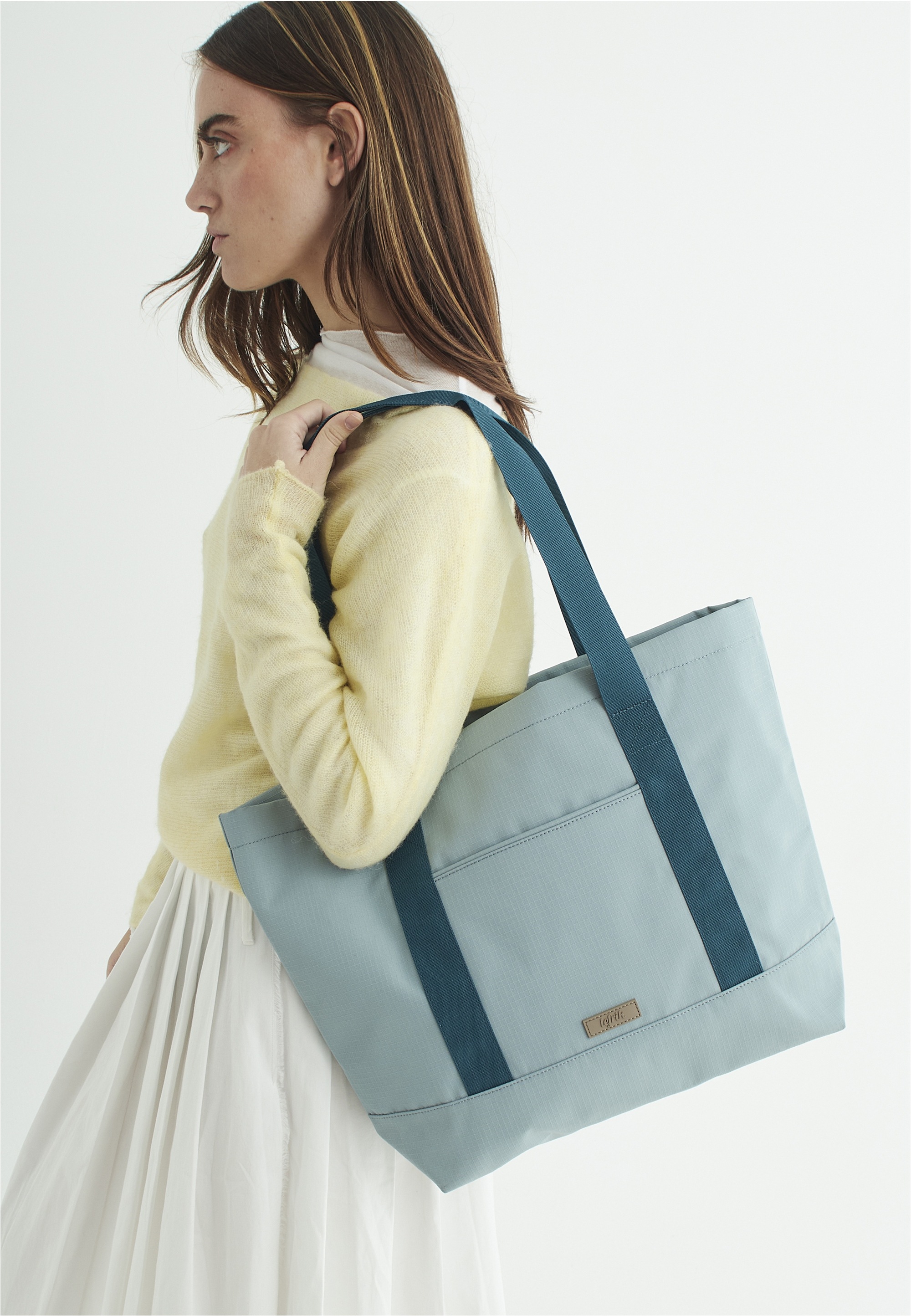lefrik Henkeltasche »Strata«, in veganer Qualität