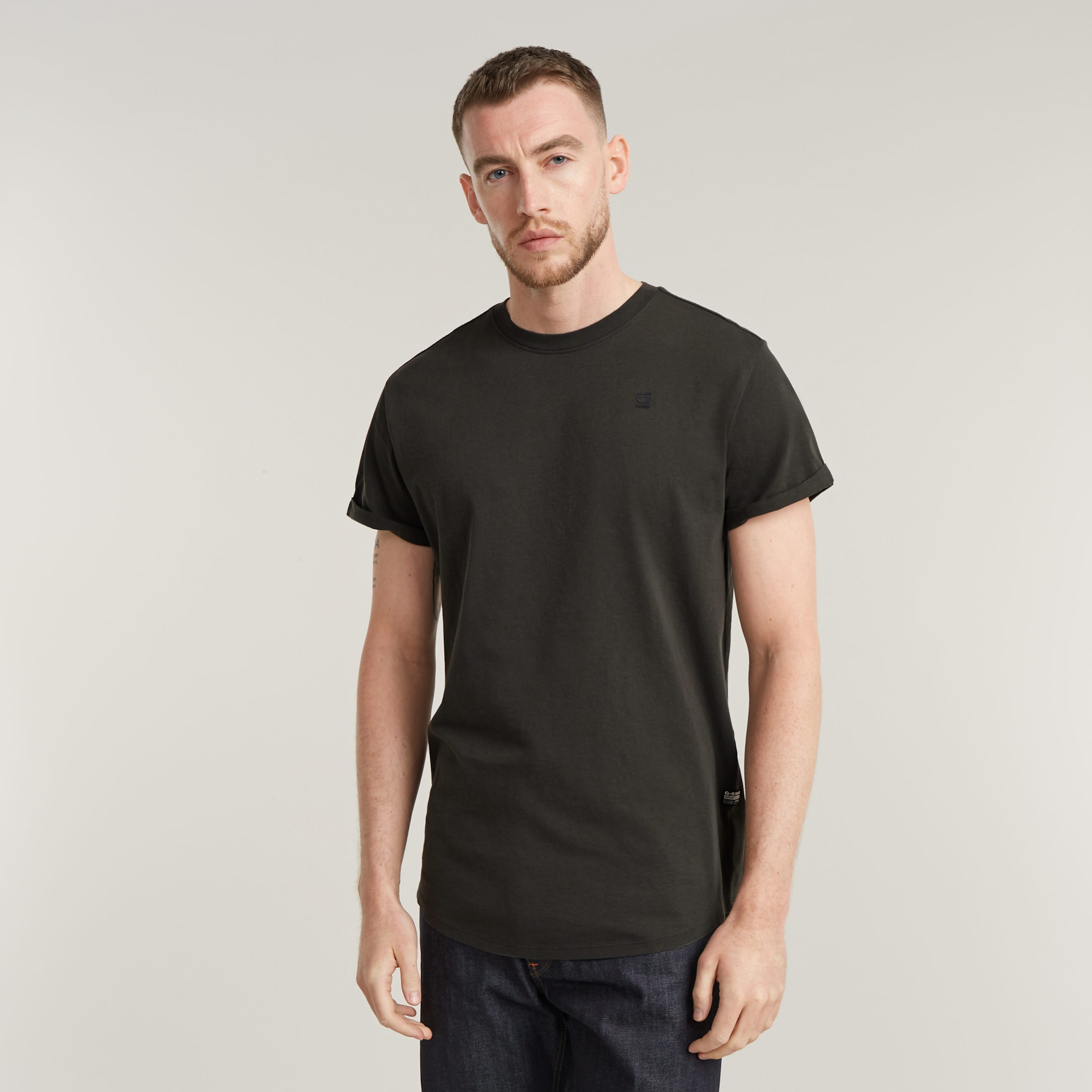 G-STAR T-Shirt "Lash", mit kleinem Logo Stitching günstig online kaufen