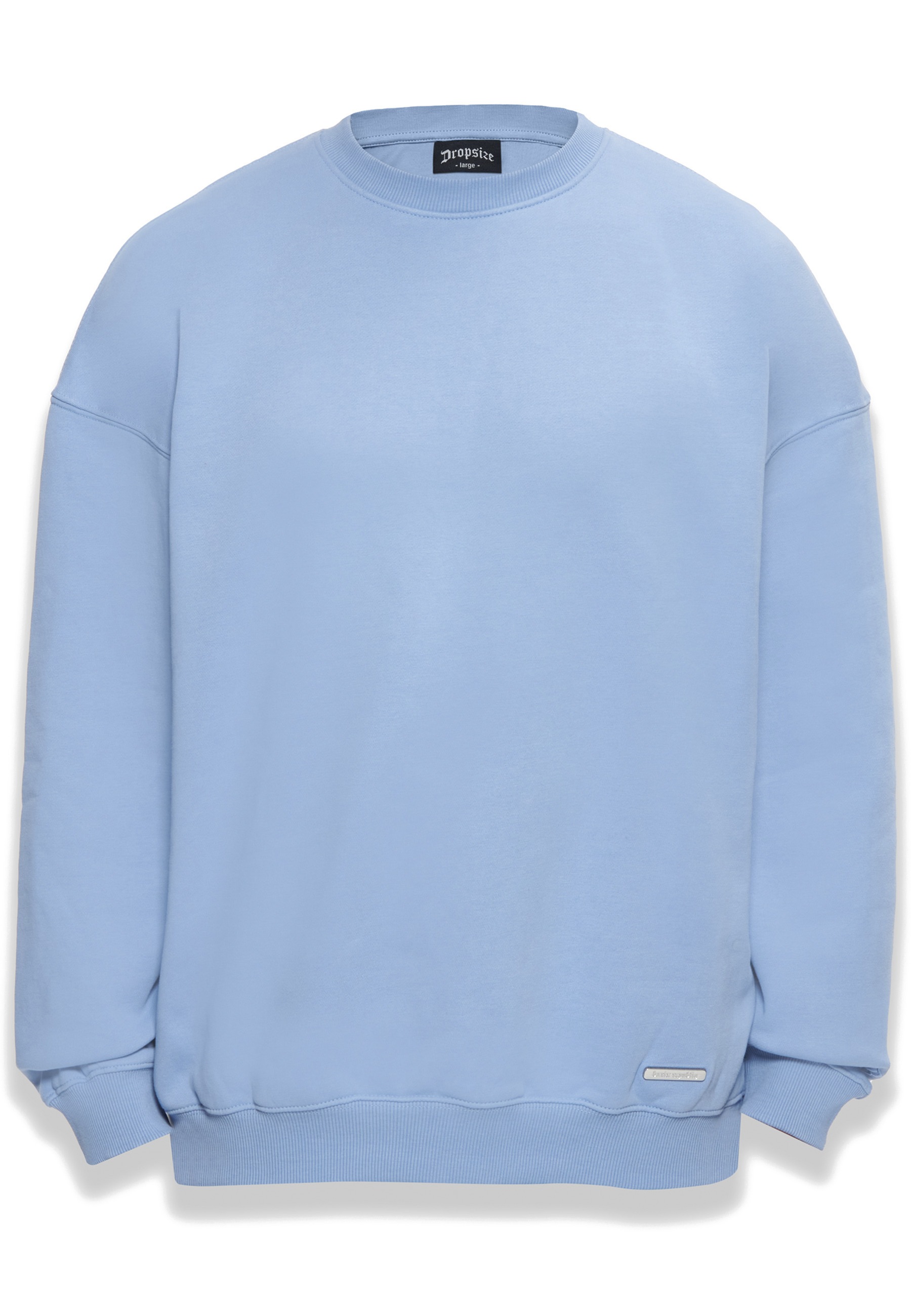 Dropsize Sweater "Dropsize Herren Bazix Republiq Super Heavy Blank Sweater" günstig online kaufen