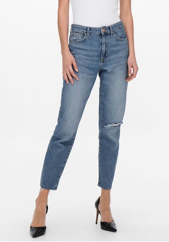 ONLY Straight-Jeans »ONLEMILY HW ST CR AK D...