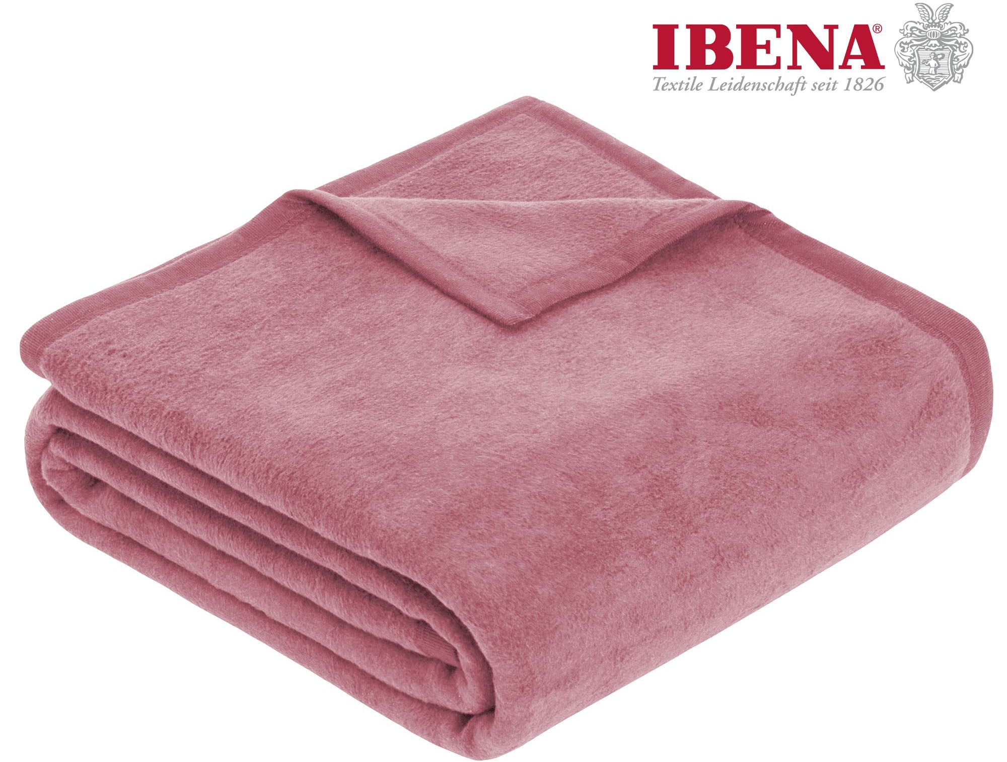 IBENA Wohndecke "Luxus" verschiedene größen, uni, kuscheldecke, premium, ma günstig online kaufen