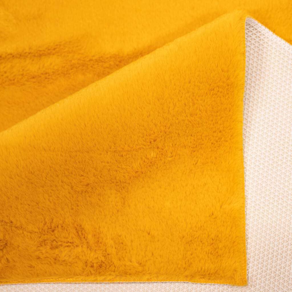 Carpet City Badematte »Topia Mats, Badteppich uni«, rutschhemmend beschichtet, strapazierfähig, Hochflor, Kaninchen Haptik, Polyester, Badezimmerteppich, waschbar