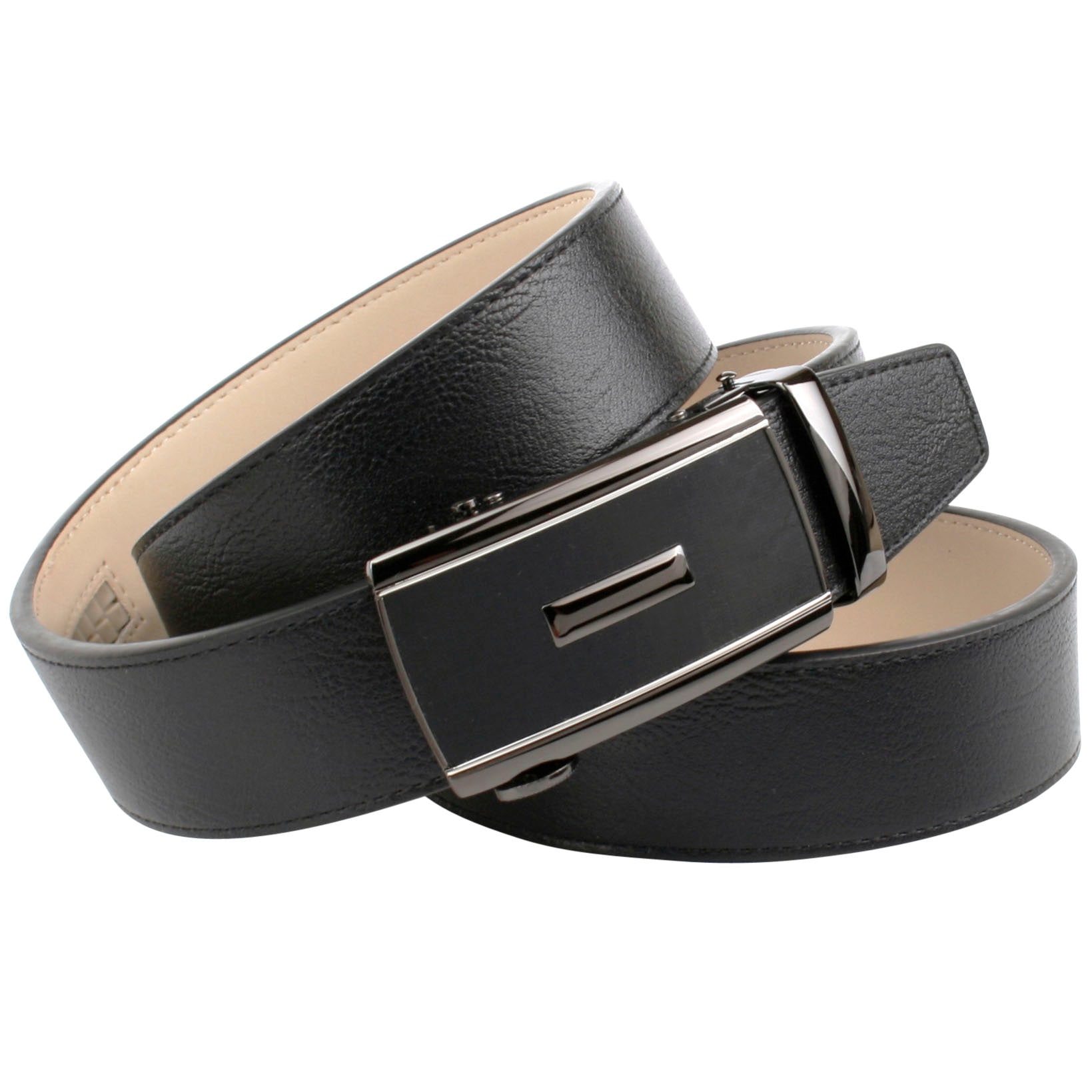 Anthoni Crown Schließe Elegante online bestellen Ledergürtel, aus mit Hartglas BAUR Oberfläche 