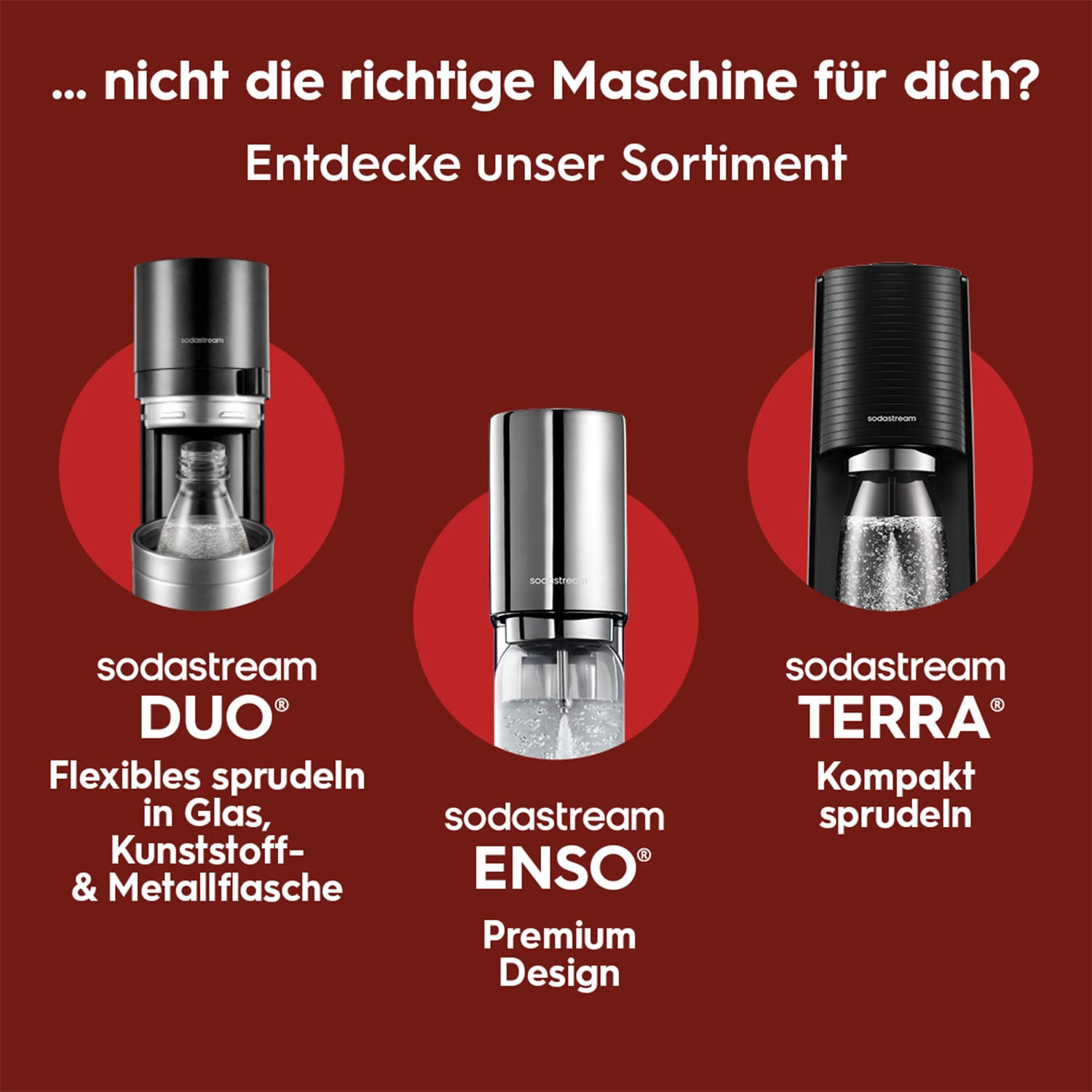 SodaStream Wassersprudler »SodaStream CRYSTAL 3.0 mit 3 Glaskaraffen, 1 CO2-Zylinder und 2 Sirups« mit Quick-Connect-System