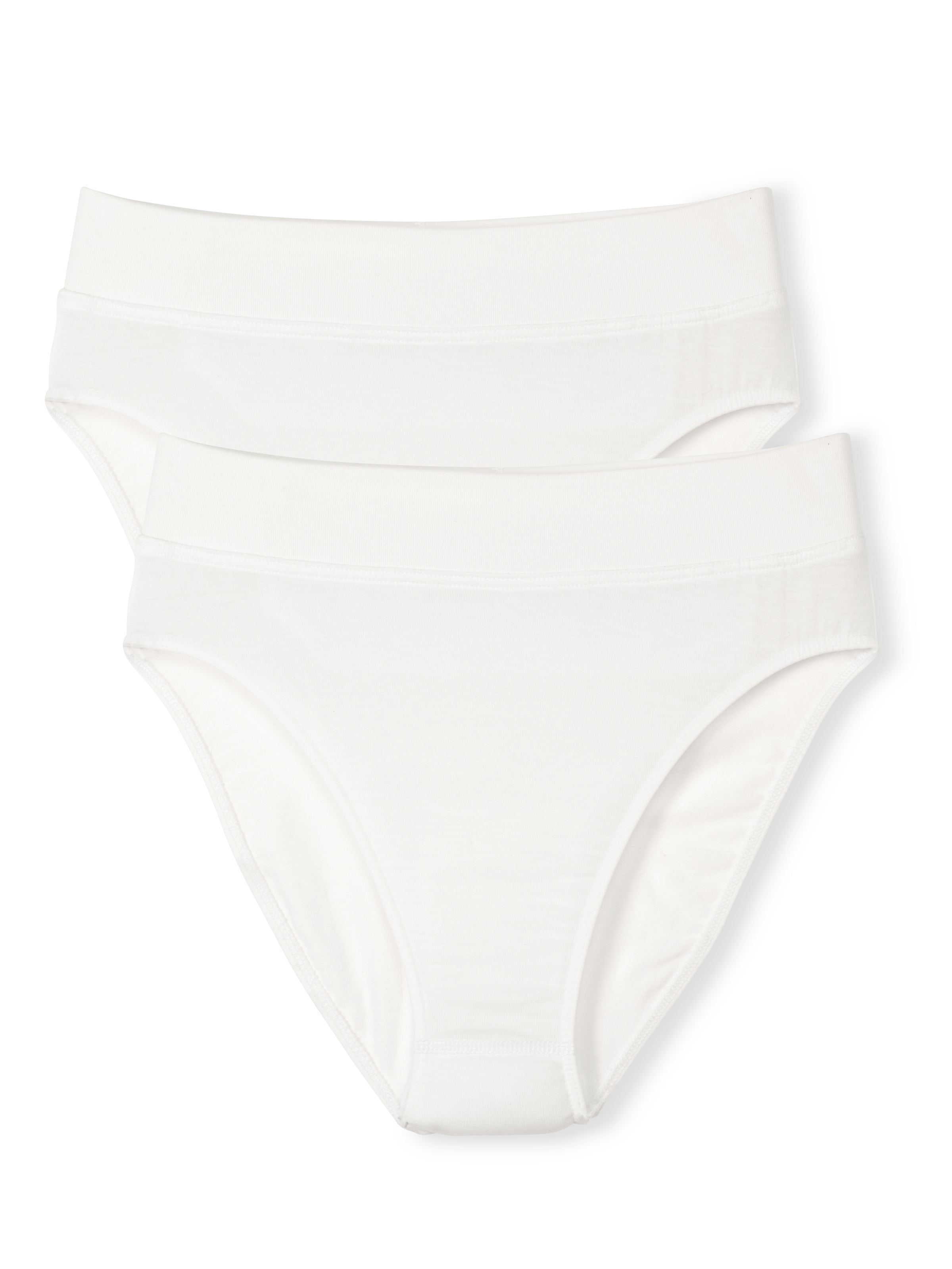 CALIDA High-Waist-Slip "Elastic Duopack" breiter Softbund, elastisch, atmungsaktiv, weich