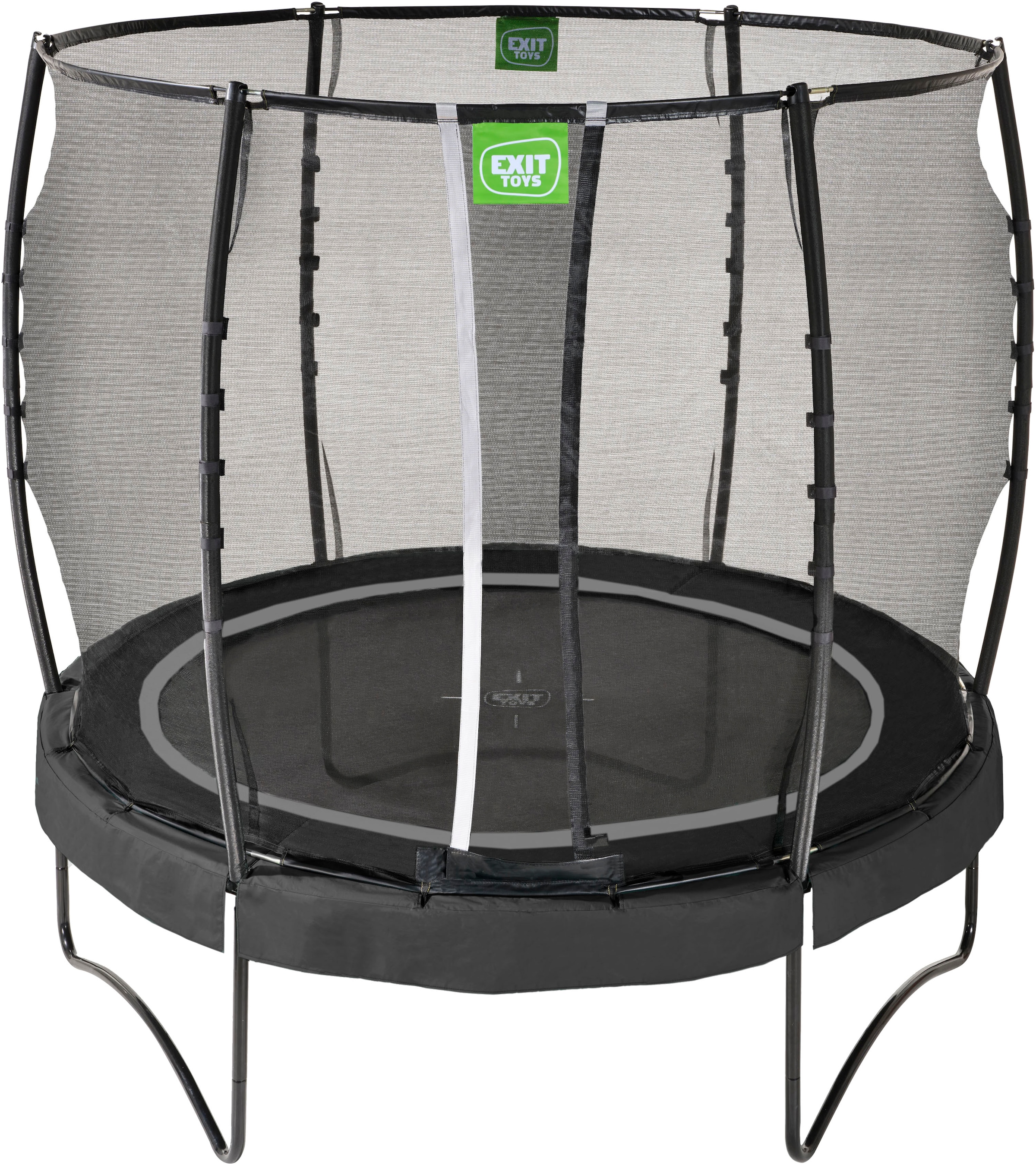 EXIT Gartentrampolin »Allure Premium, schwarz«, mit Sicherheitsnetz