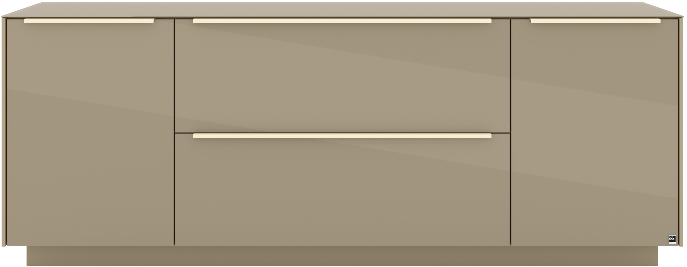 set one by Musterring Lowboard »Reno« 1 Stk. tlg. Mit Sockel in diversen Farben, 71 cm Höhe & Farbauswahl