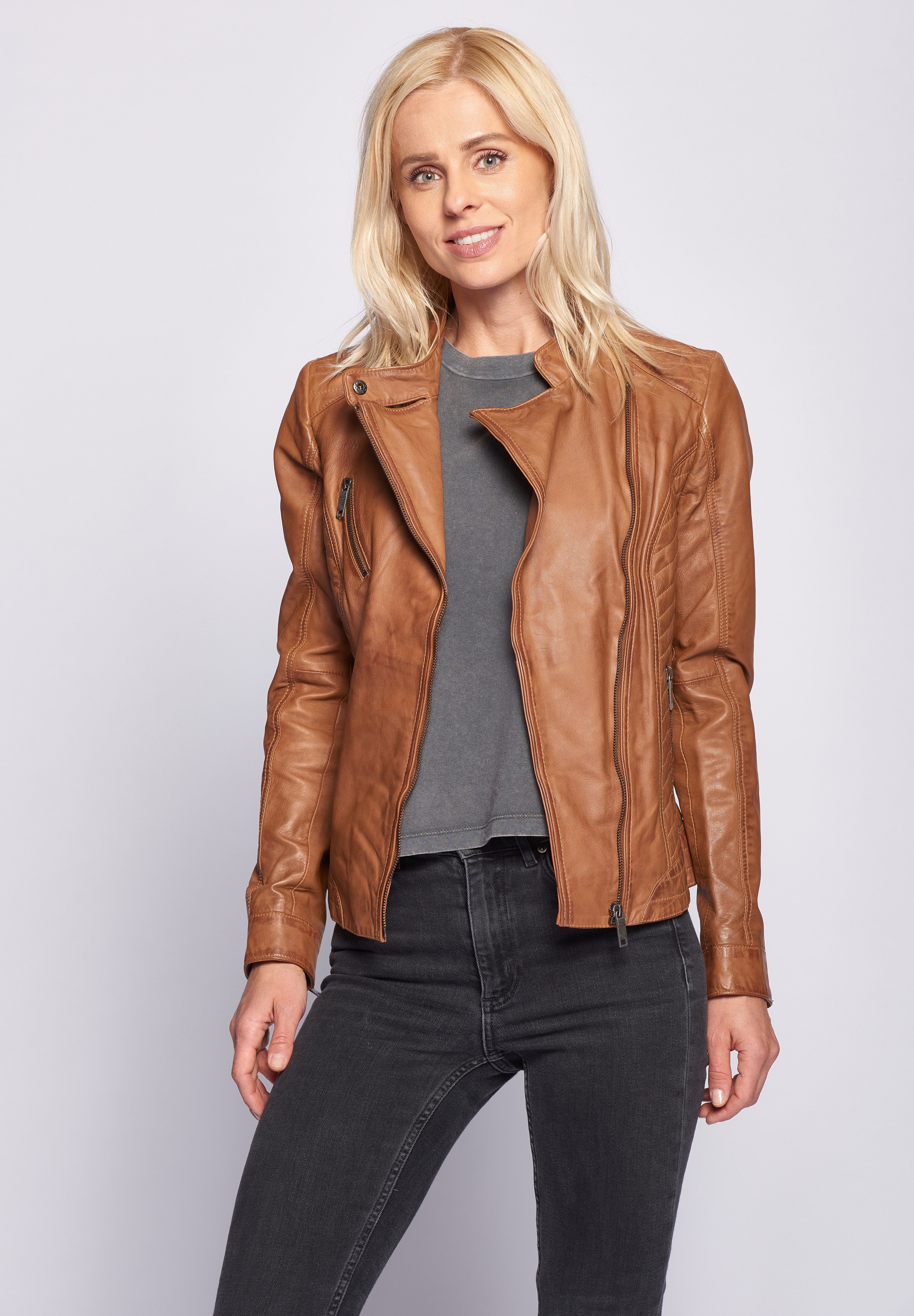 Maze Lederjacke »Sally«