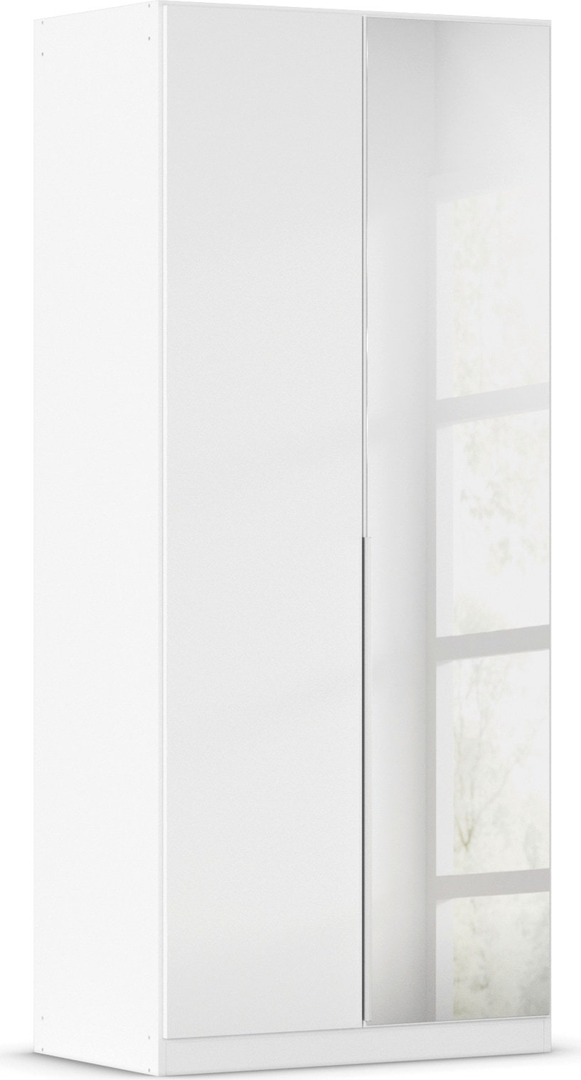OTTO home Drehtürenschrank "Kleiderschrank Schrank Garderobe AGORDO mit Dekor- oder Hochglanzfront" in zwei Griff-Farben, Breiten 91-405 cm, durchdachte Innenausstattung, in 8 Breiten und 2 Höhen MADE IN GERMANY